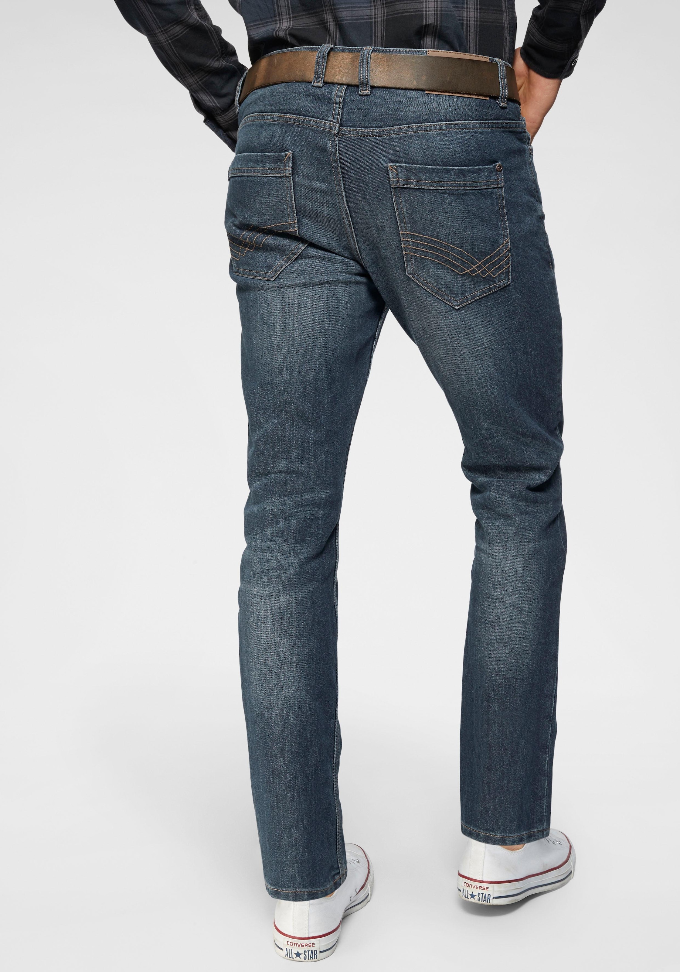 TOM TAILOR 5-Pocket-Jeans "MARVIN", mit kleinem Logo-Print