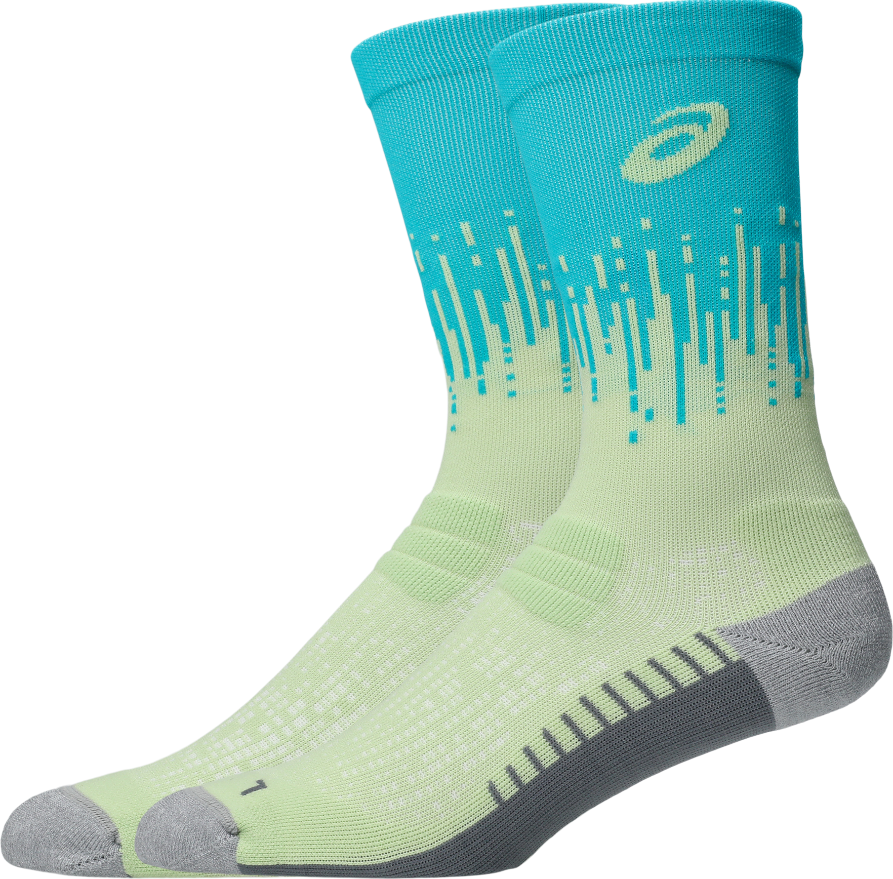 Asics Laufsocken "PERFORMANCE RUN SOCK CREW" Atmungsaktiv, Gedämpfte Sohle, Anatomische Passform