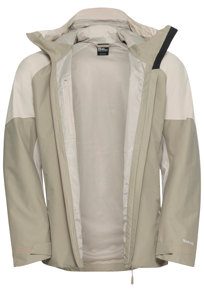 Jack Wolfskin Funktionsjacke »EAGLE PEAK 2L JKT M«, mit Kapuze
