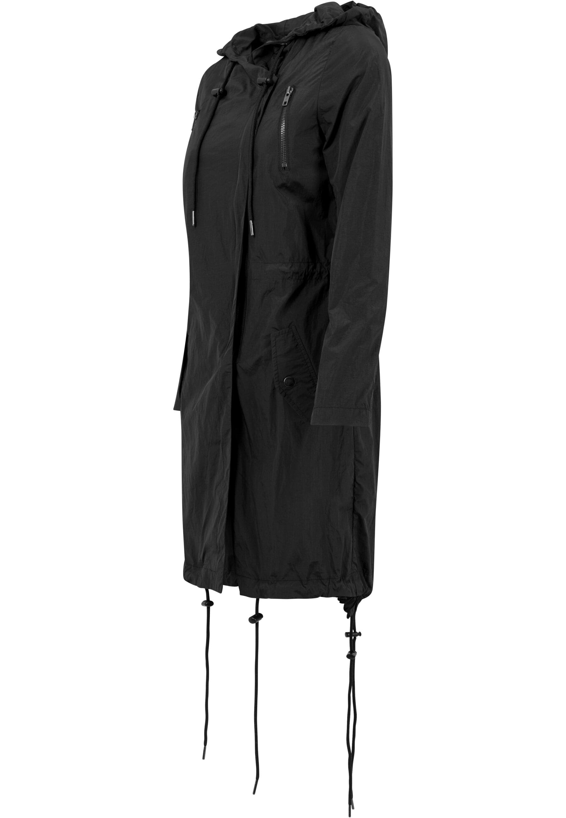 URBAN CLASSICS Parka »Urban Classics Damen Ladies Asymetric Parka«, (1 St.), mit Kapuze