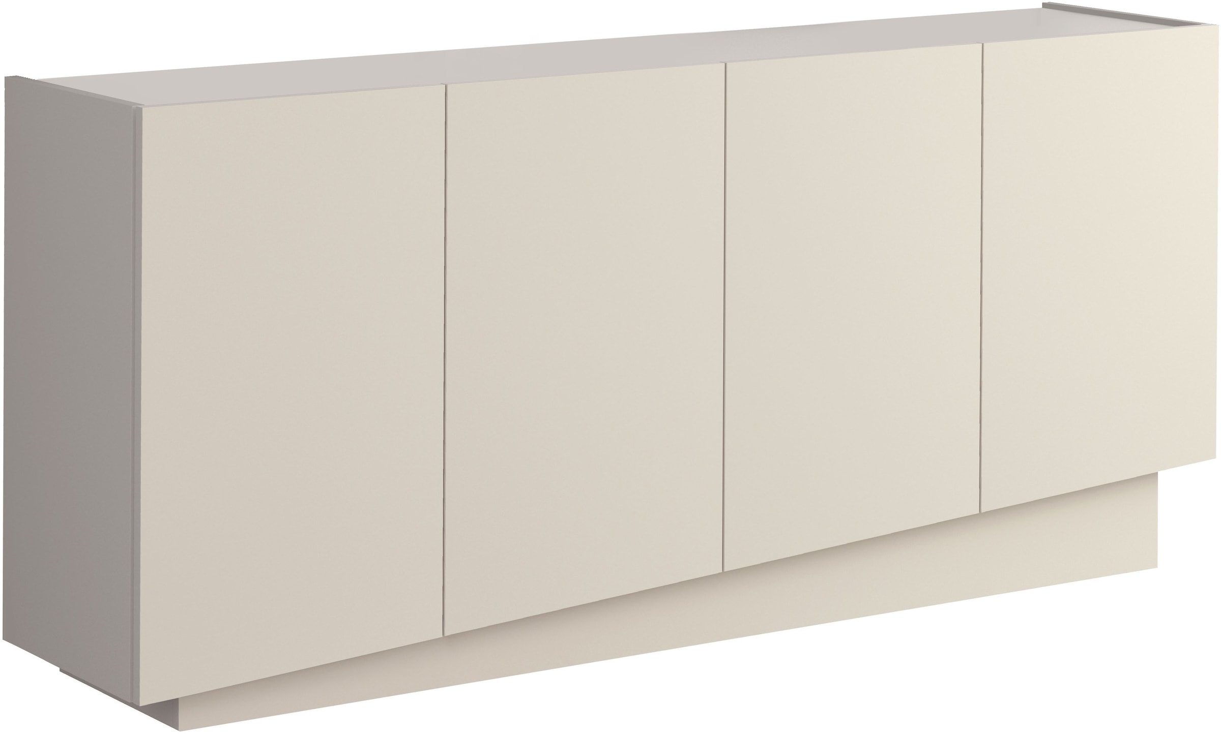 INOSIGN Sideboard »VELA, Sideboard, Breite 160 cm, Design mit schrägen Türen«, (1 St.), Made in Italy, Maße-B/T/H: 160x35x75,Sideboard, Anrichte, Kommode
