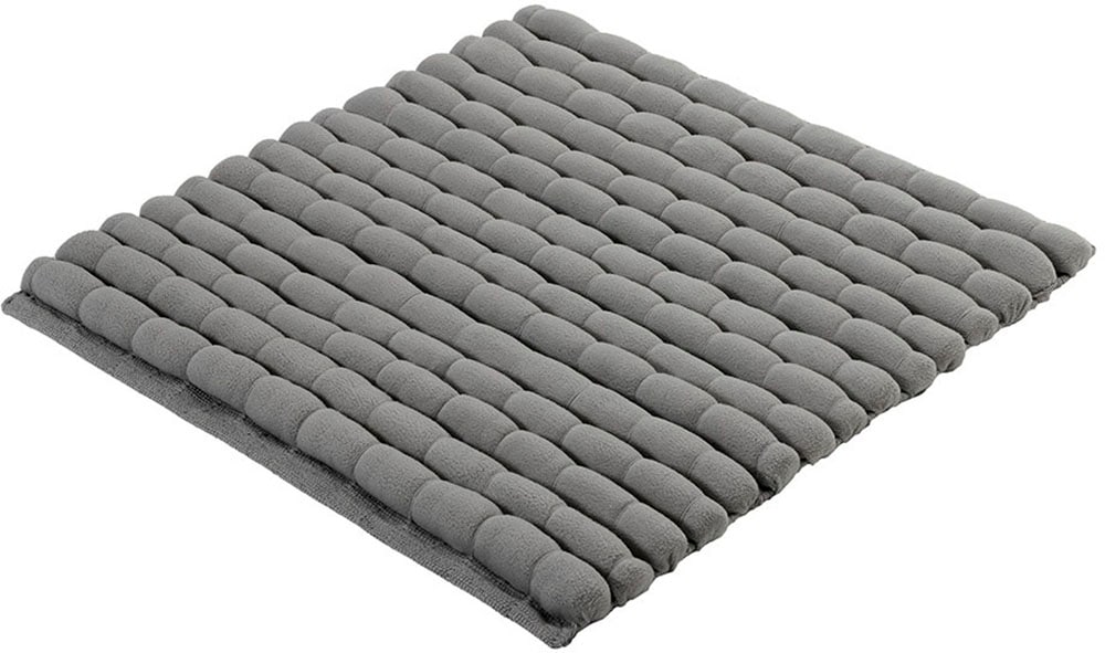 Kleine Wolke "Avera, Badvorleger, Badezimmer Teppich" Höhe 50 mm fußbodenheizungsgeeignet Badteppich, Uni Farben, handgewebt, quadratisch & rechteckig