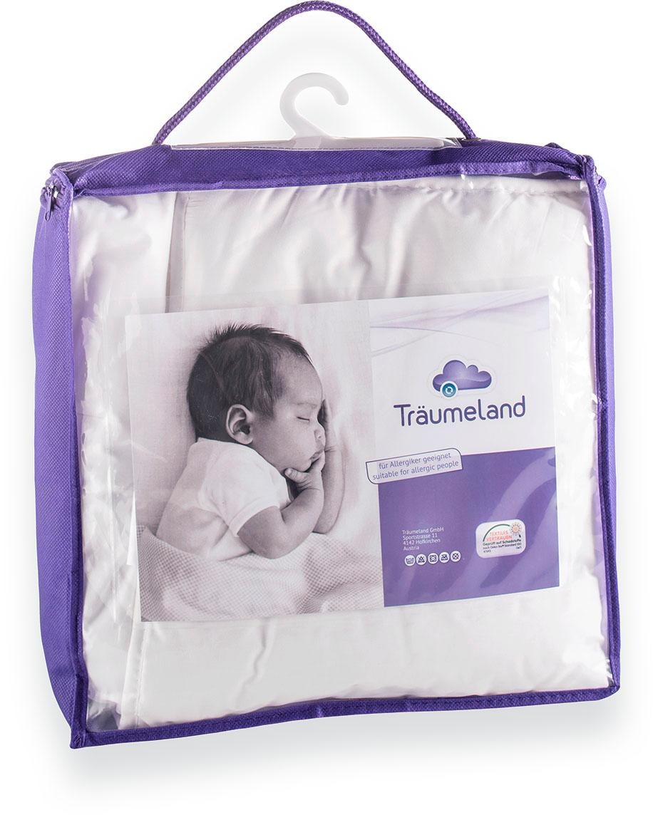Träumeland Kindersteppbett + Kopfkissen »Märchenweich«, (Spar-Set), für Babys
