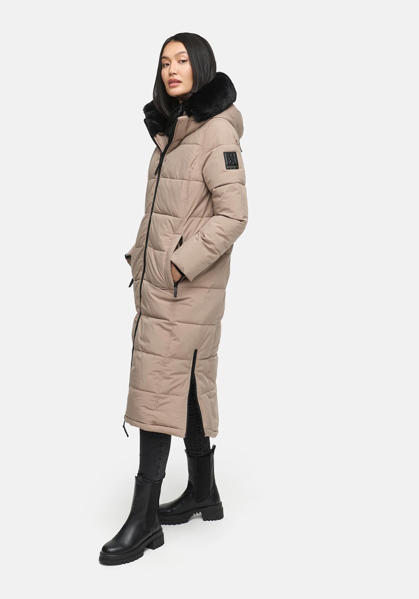 Navahoo Winterjacke »Knuddelfee«, mit hoch schließendem Kragen