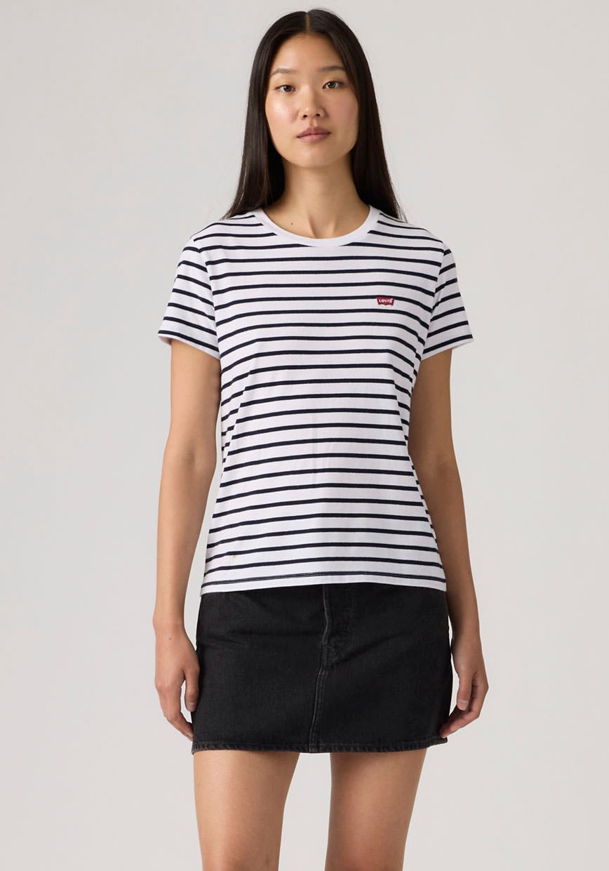 Levis T-Shirt "PERFECT TEE" mit kleiner Logo-Stickerei günstig online kaufen