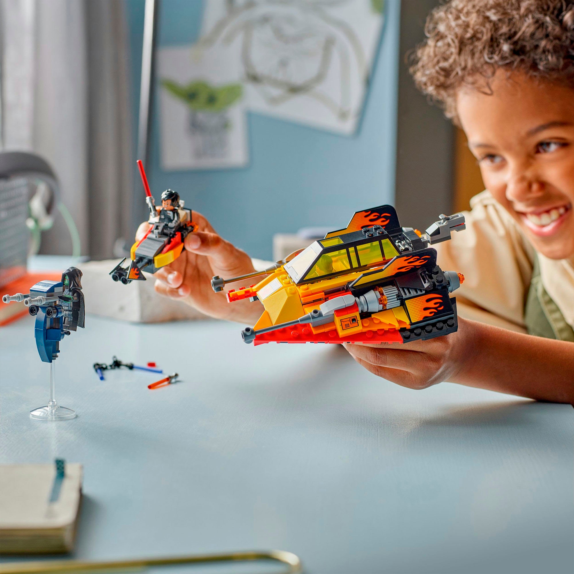 LEGO® Konstruktionsspielsteine »The Force Burner Snowspeeder (75414), LEGO Star Wars™«, (349 St.), Made in Europe