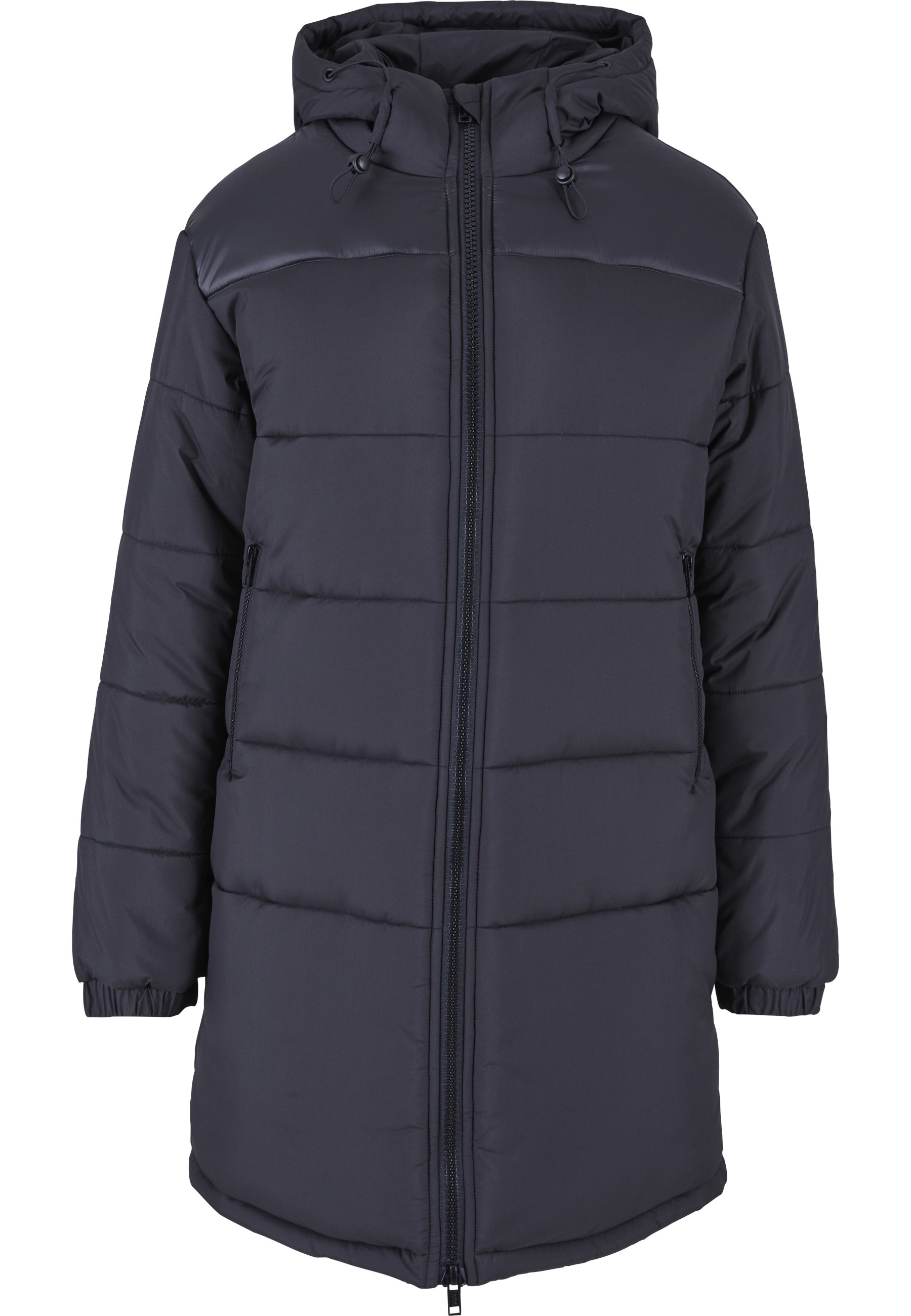 URBAN CLASSICS Winterjacke "Urban Classics Damen Ladies Hooded Mixed Puffer günstig online kaufen
