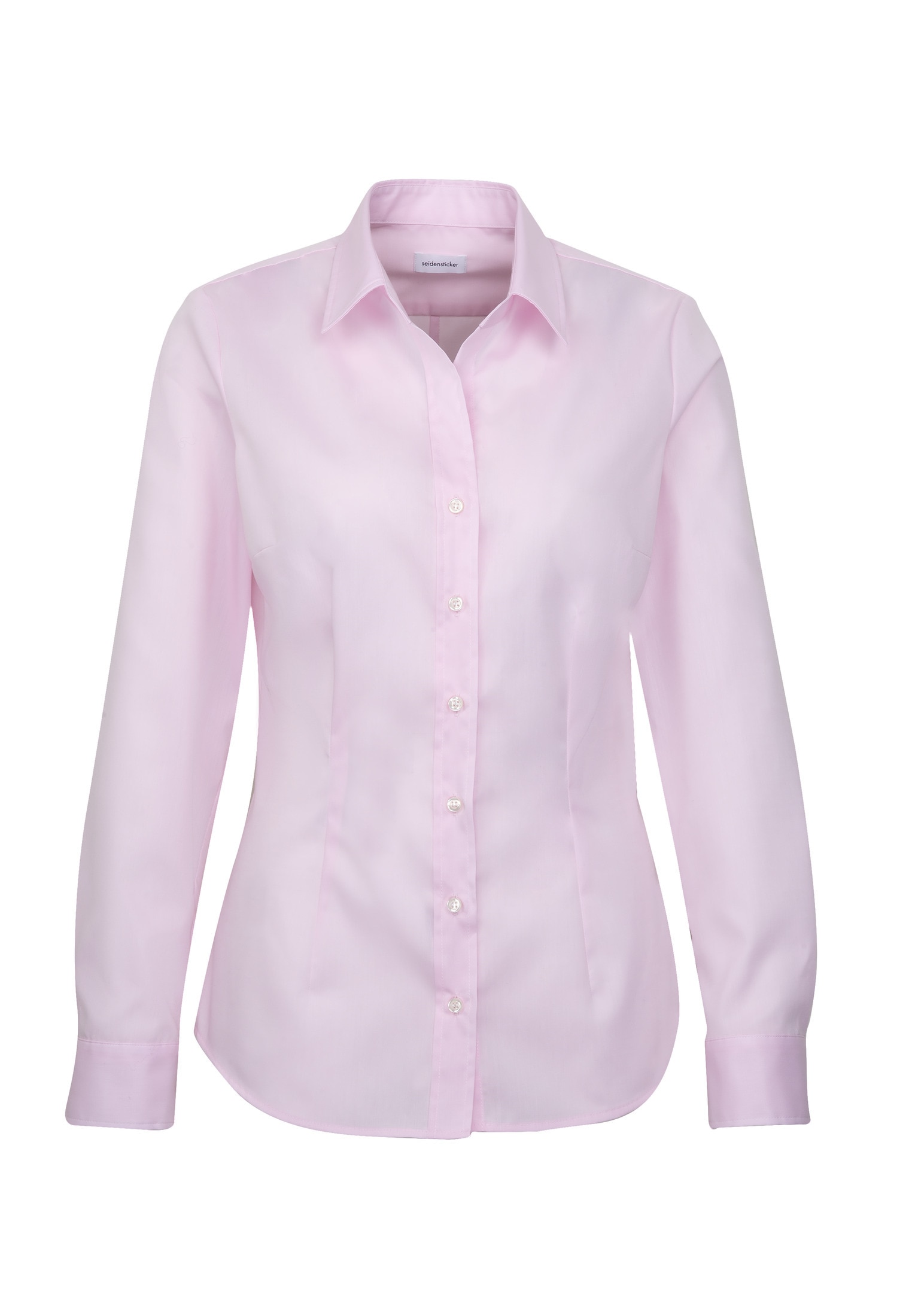 seidensticker Hemdbluse "Schwarze Rose" 1/1 Kragen Uni günstig online kaufen