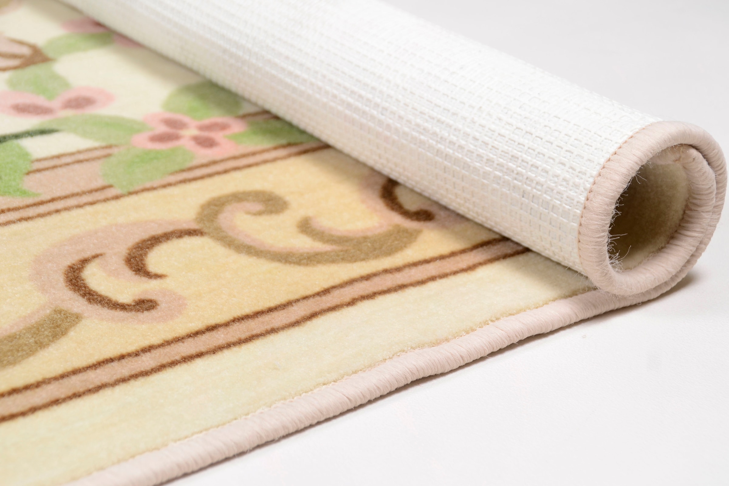 THEKO Teppich »Sydney 1000«, rechteckig, 10 mm Höhe, Kurzflor, florales Design, Orient-Optik, Wohnzimmer