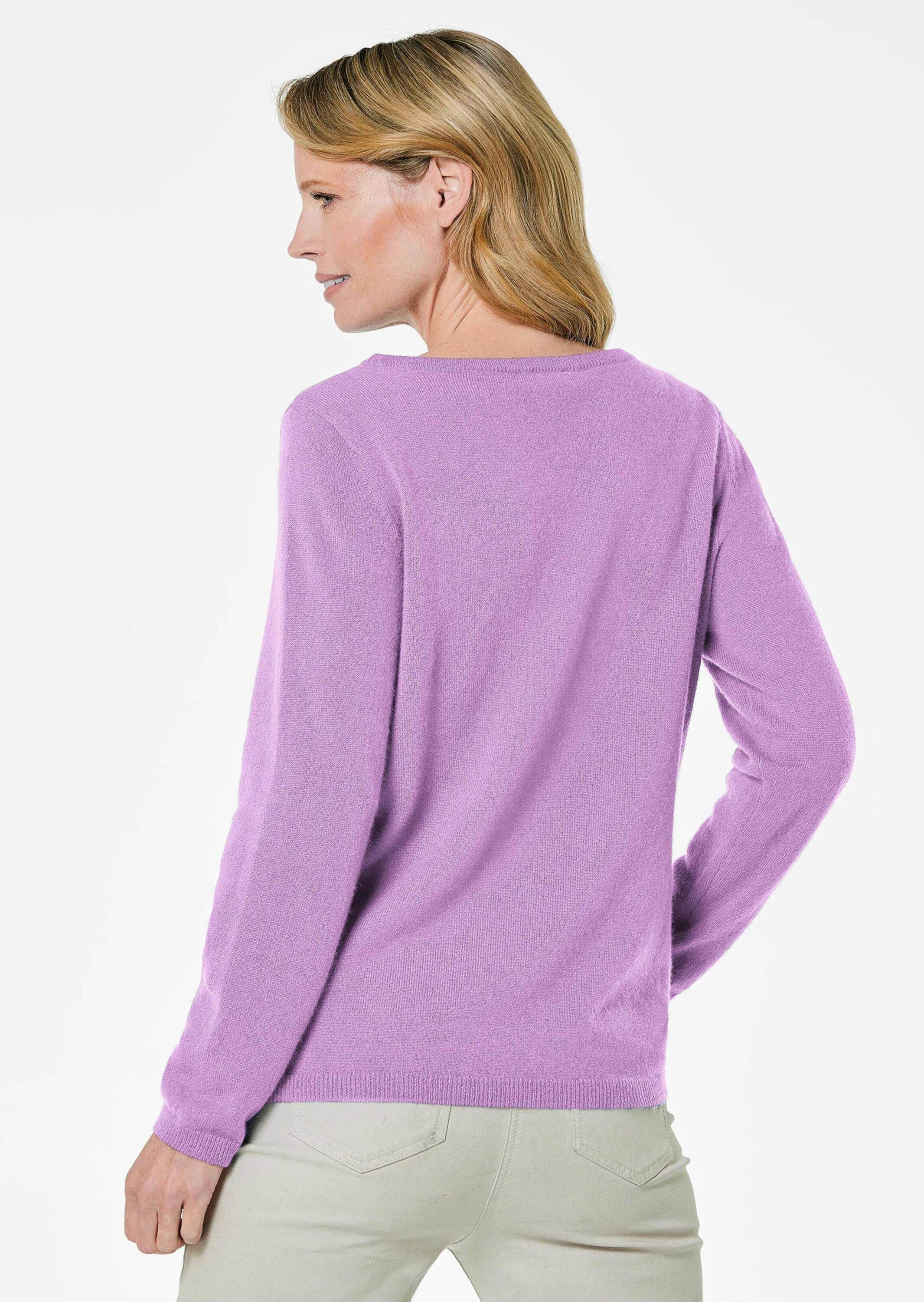 GOLDNER Strickpullover »Kaschmirpullover Kaschmirpullover mit U-Boot Ausschnitt«