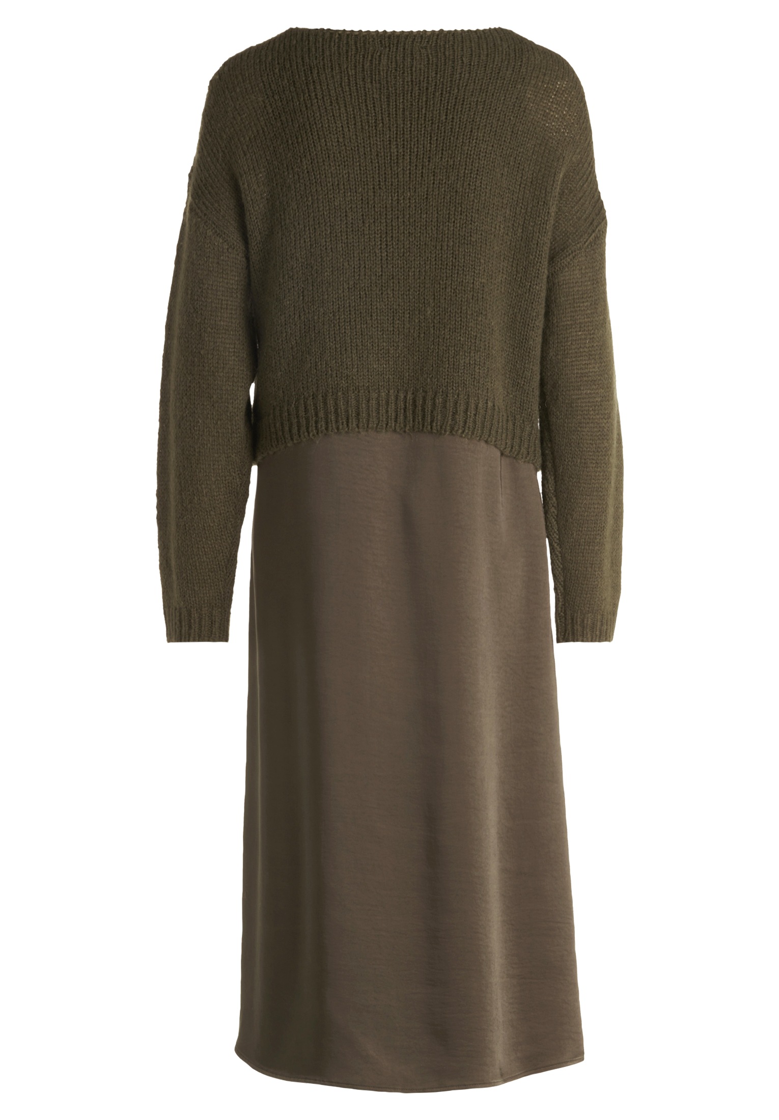 Vera Mont Druckkleid »Vera Mont Damen Casual-Kleid zweiteilig«, Materialmix