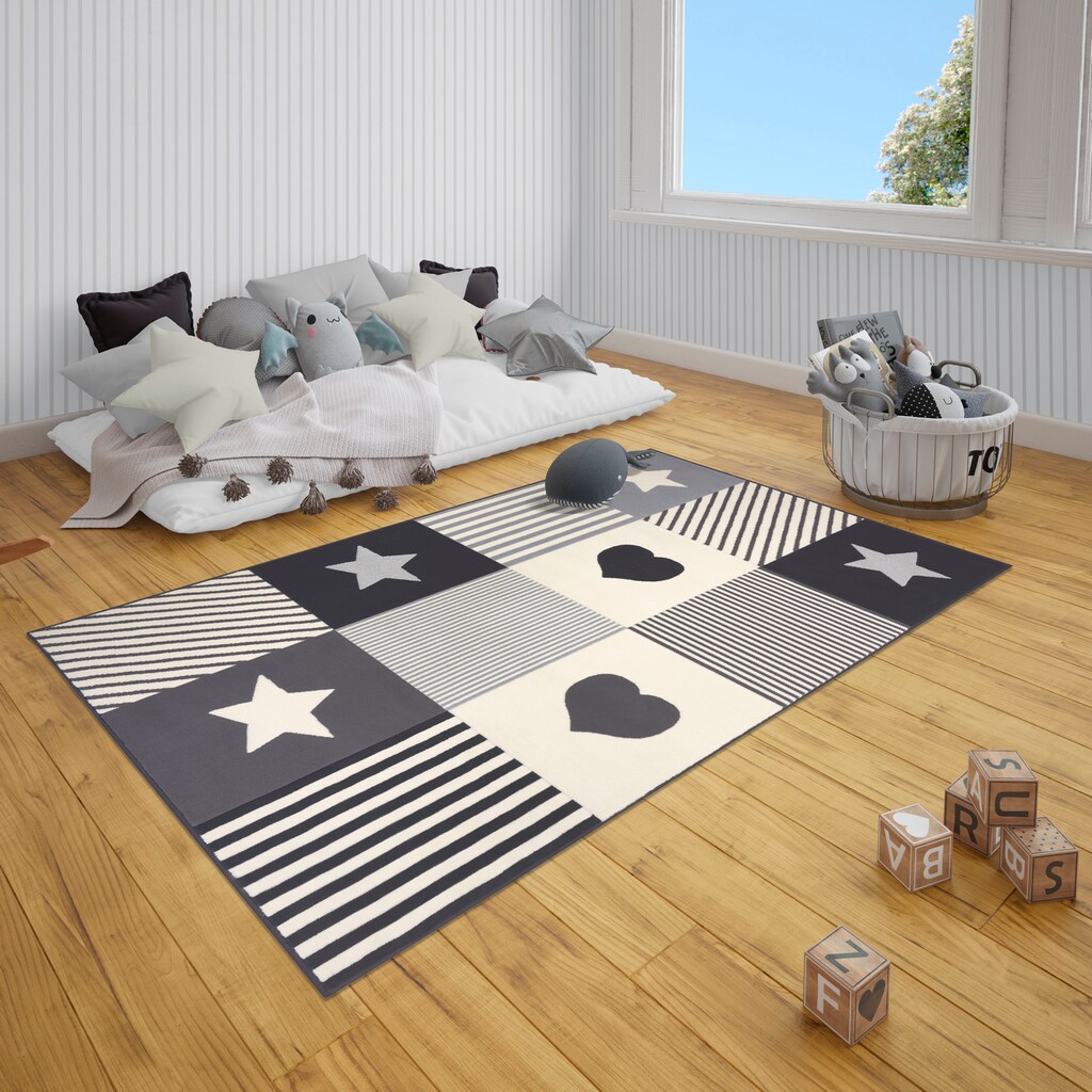 HANSE Home Kinderteppich »Lovely Patchwork«, rechteckig