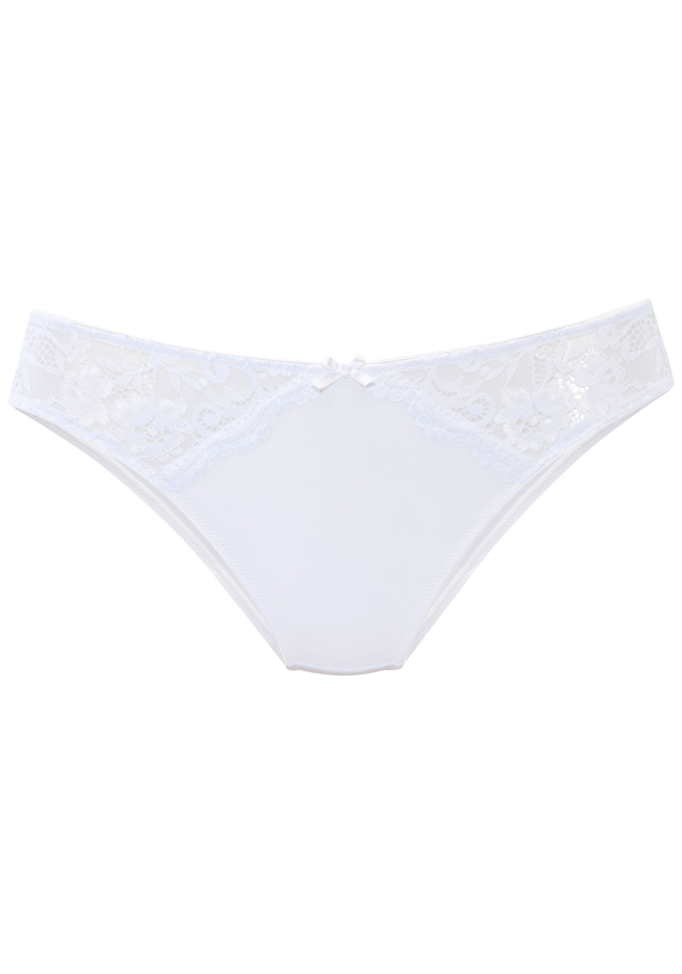 Nuance Slip, aus weichem Microtouch-Material mit Spitzeneinsätzen, Basic