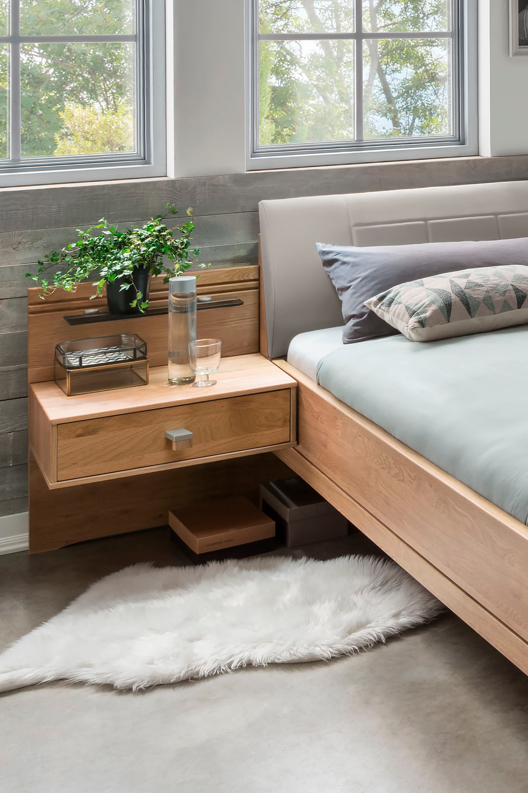 WIEMANN Nachtkonsole "Kiruna" schwebende Optik günstig online kaufen