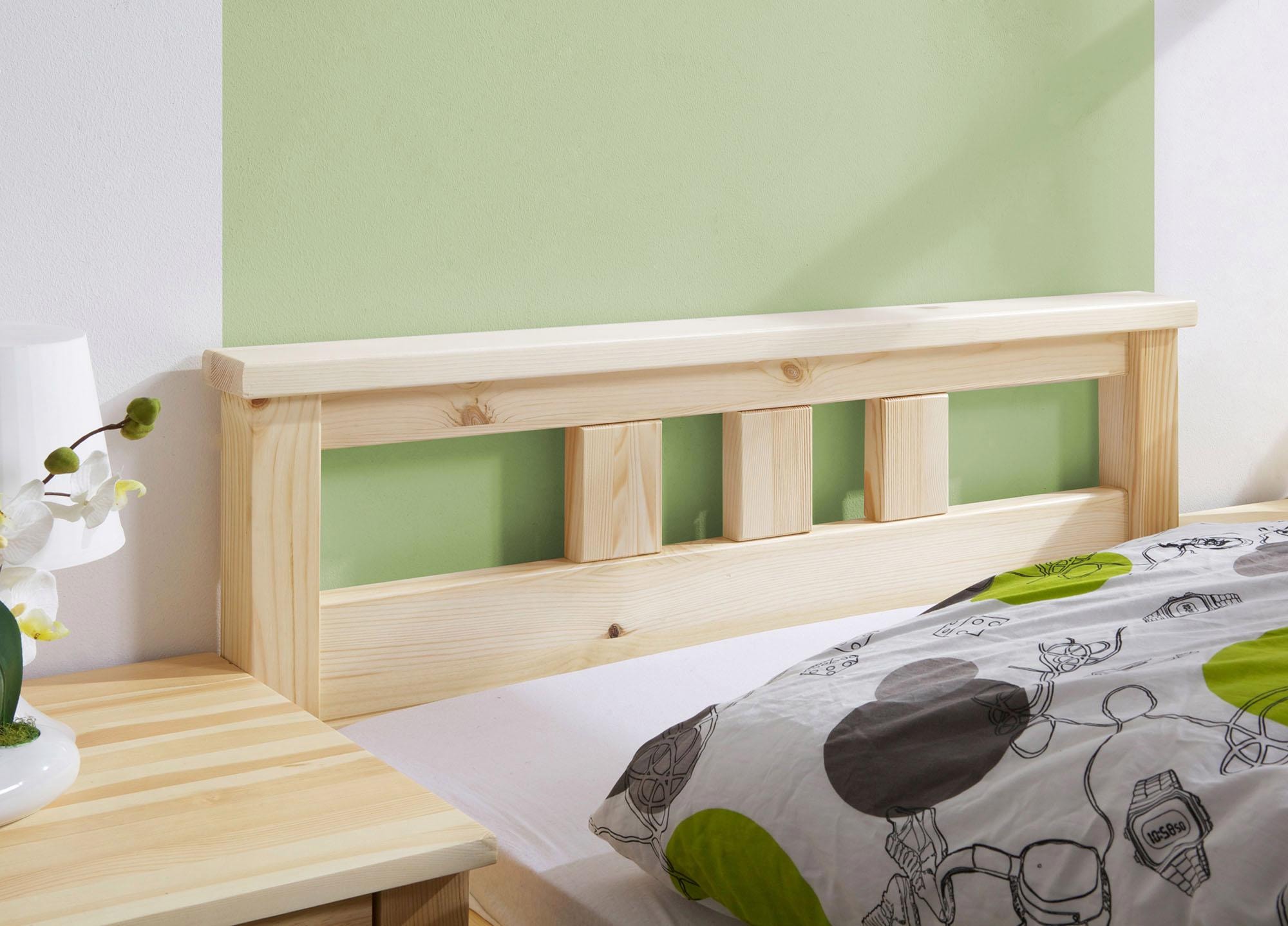 Ticaa Futonbett »Merci«, Einzelbett, aus Kiefer Massivholz, inkl. Rollrost