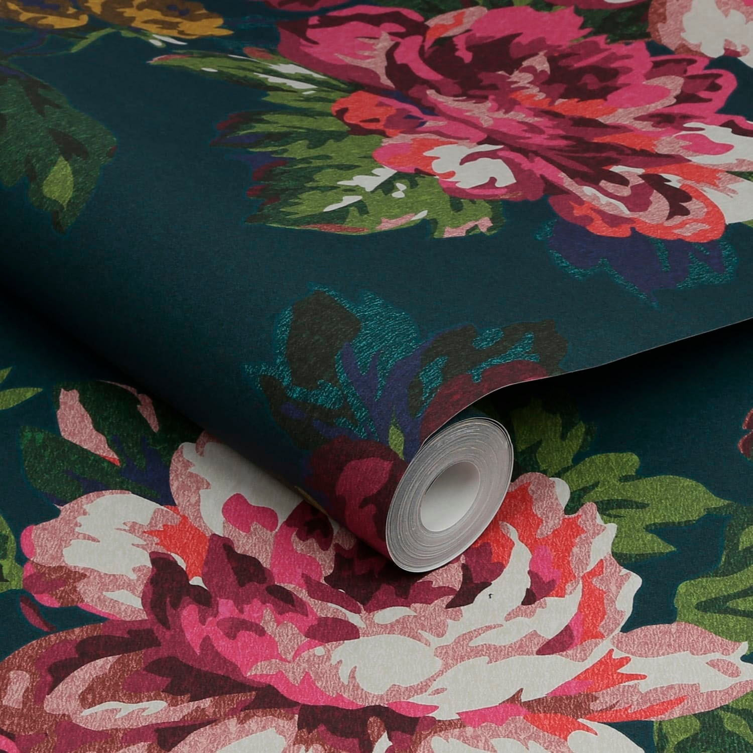Joules Vliestapete »Invite Floral Peacock«, floral, floral