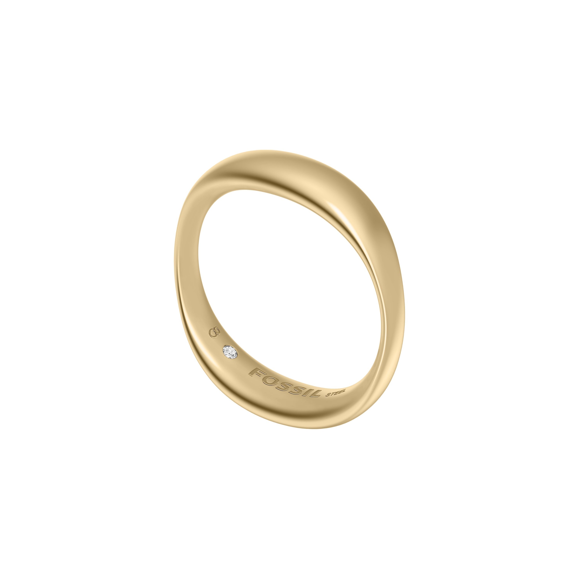 Fossil Fingerring »Ellis«