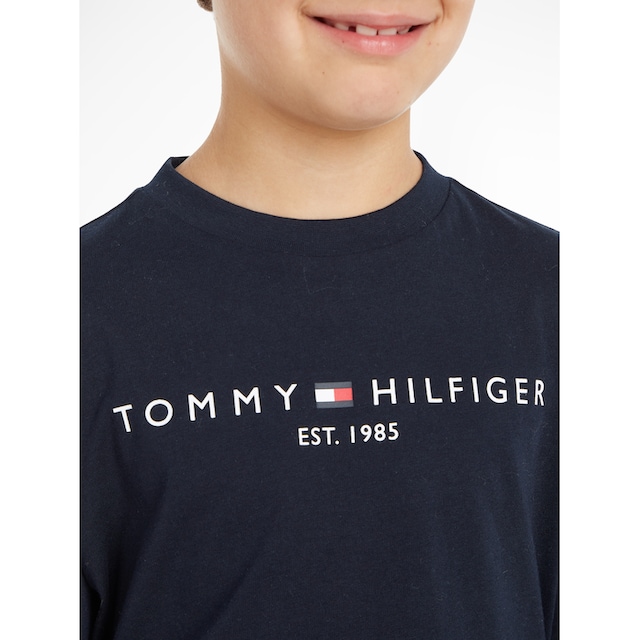 Black Friday Tommy Hilfiger Langarmshirt »ESSENTIAL TEE L/S«, für Jungen  und Mädchen | BAUR