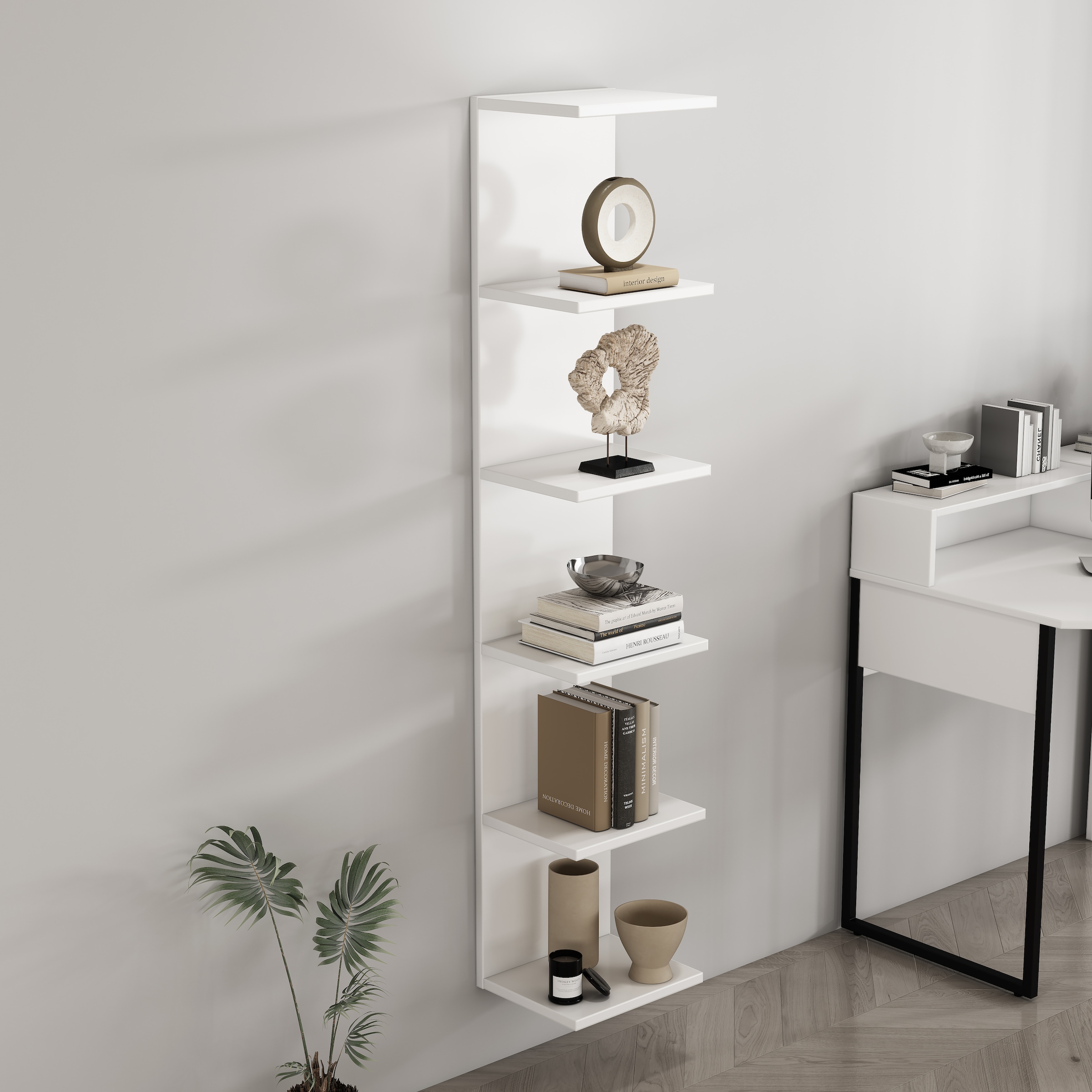 OTTO home Deko-Wandregal Set,  dekorativer Stauraum, Wandmontage