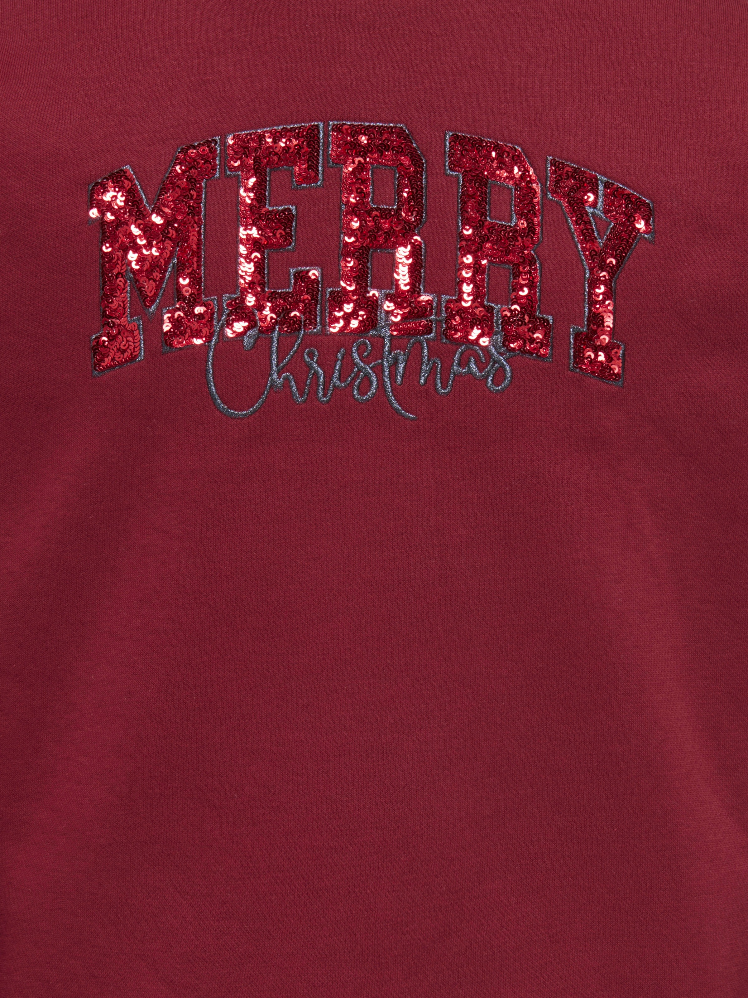 KIDS ONLY Sweatshirt »KOGTWINKLE LS XMAS GLITTER O-NECK SWT«, mit Weihnachtsmotiv

