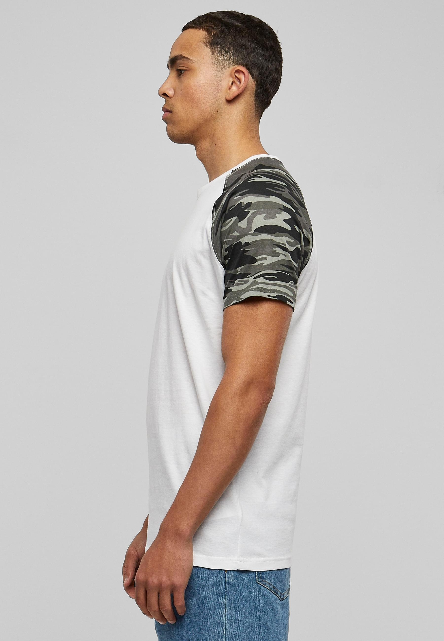 URBAN CLASSICS T-Shirt »Urban Classics Herren Raglan Contrast Tee«, (1 tlg.)