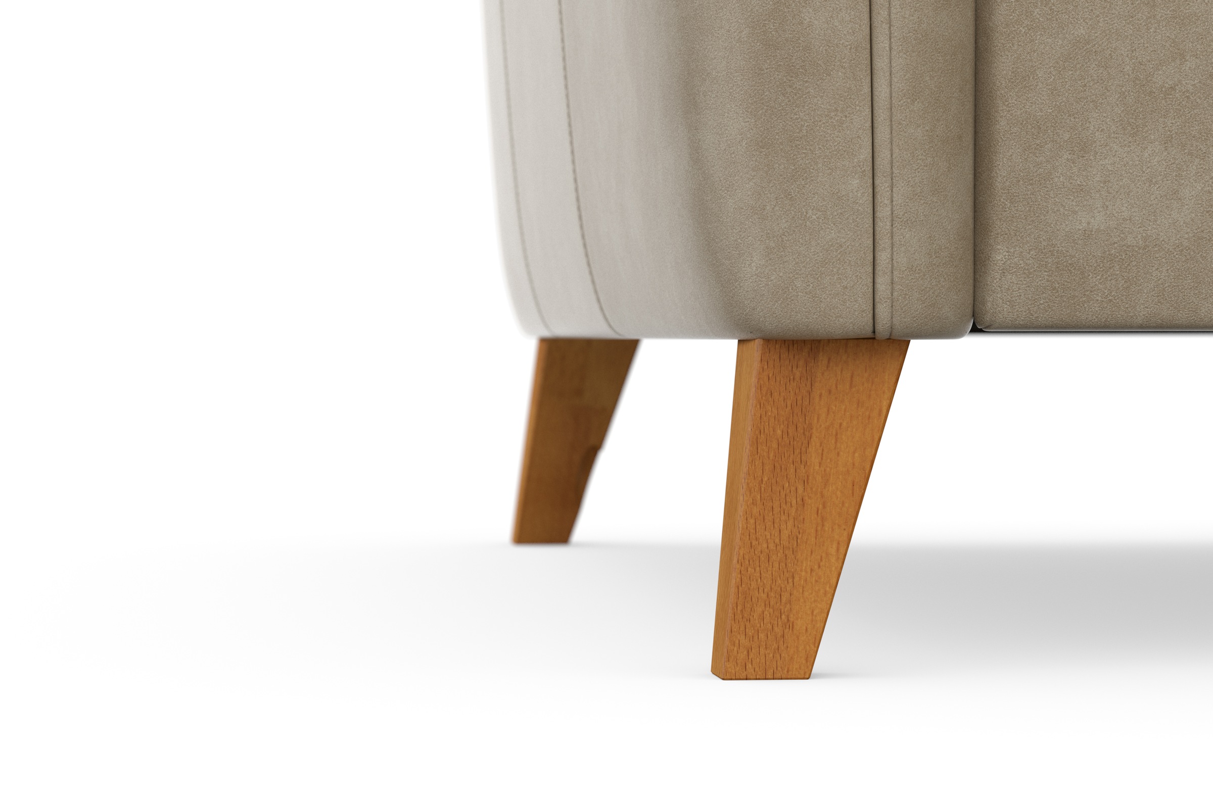 sit&more 3-Sitzer »Göteborg«, inklusive Sitztiefenverstellung und Federkern