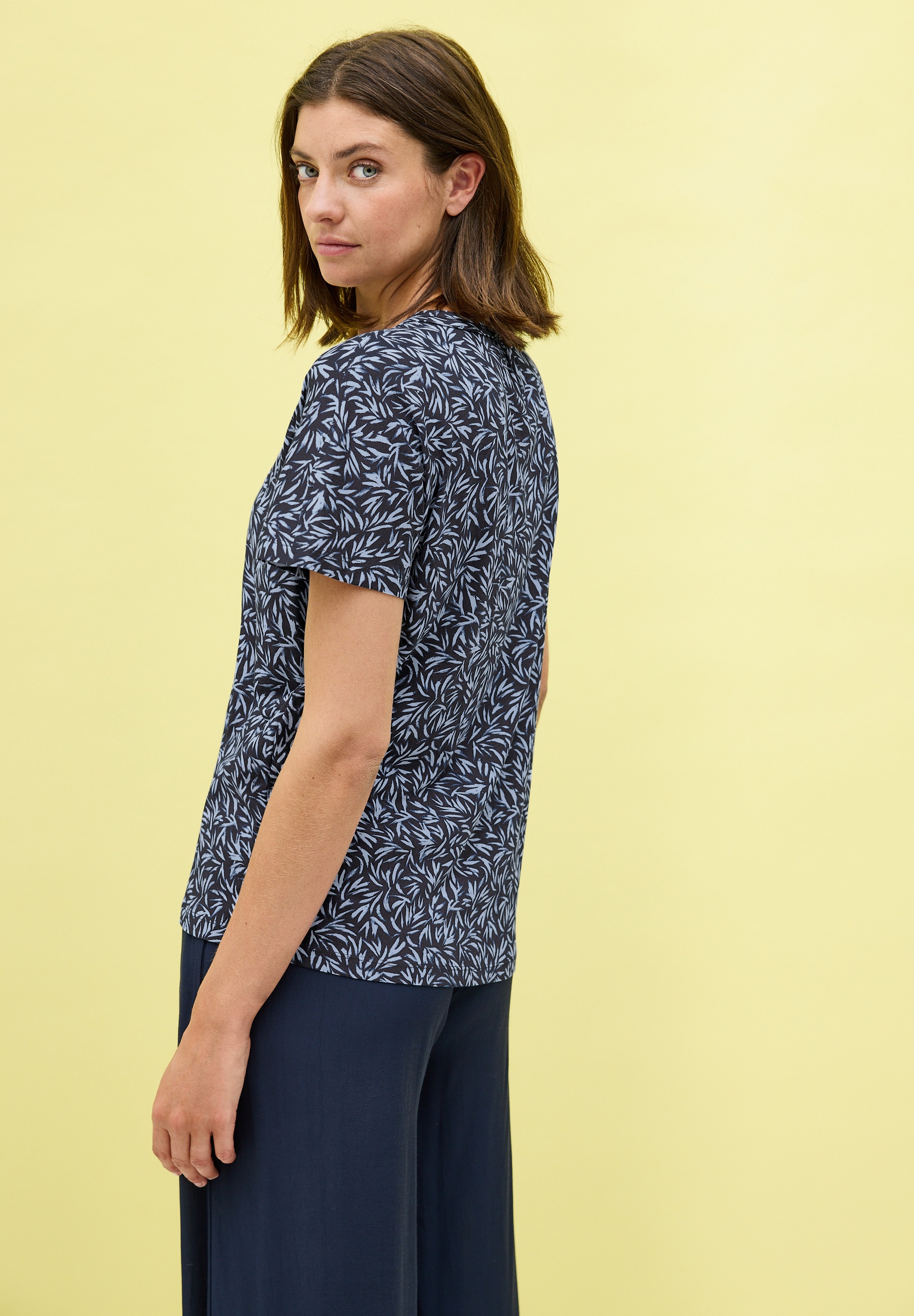 Cecil T-Shirt, mit Minimal Print und im Tunika Look günstig online kaufen