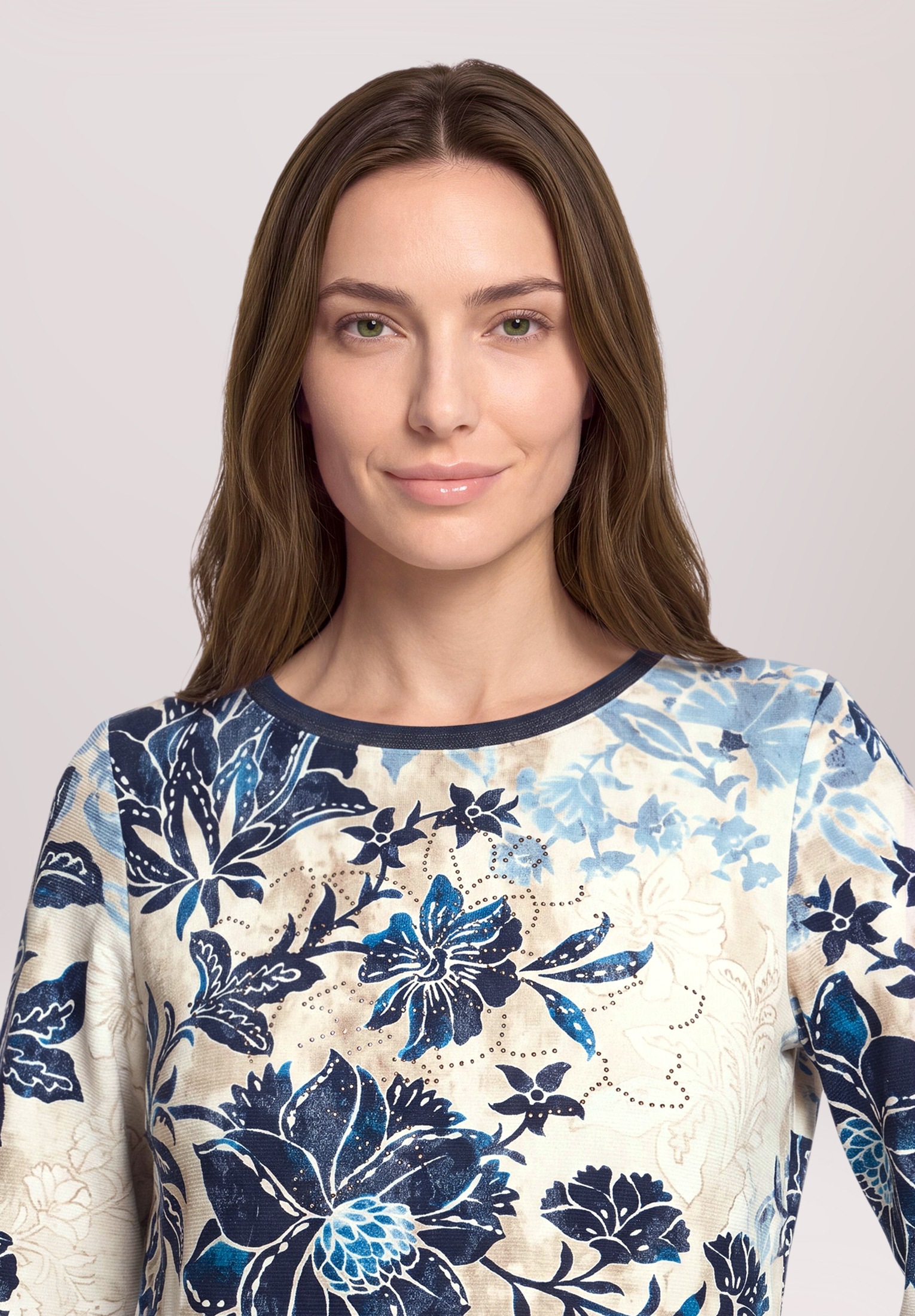 Betty Barclay Sweatshirt »Damen mit Rippenstruktur«
