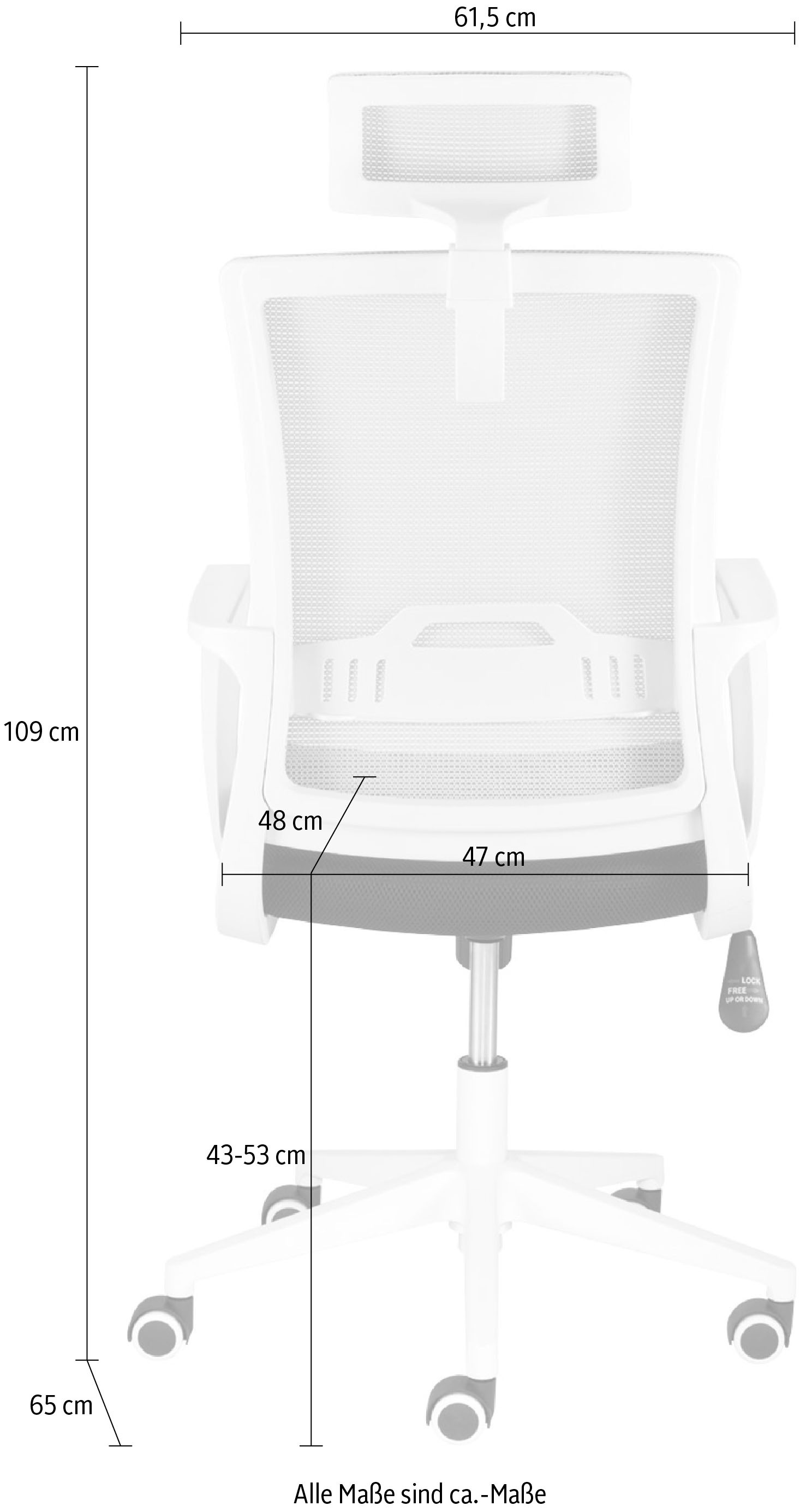 Mayer Sitzmöbel Bürostuhl () "mySTUDIO" günstig online kaufen