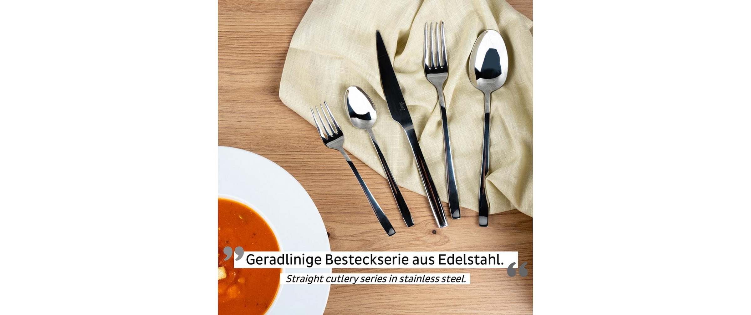 silwy MAGNETIC SYSTEM Besteck-Set »Silwy«