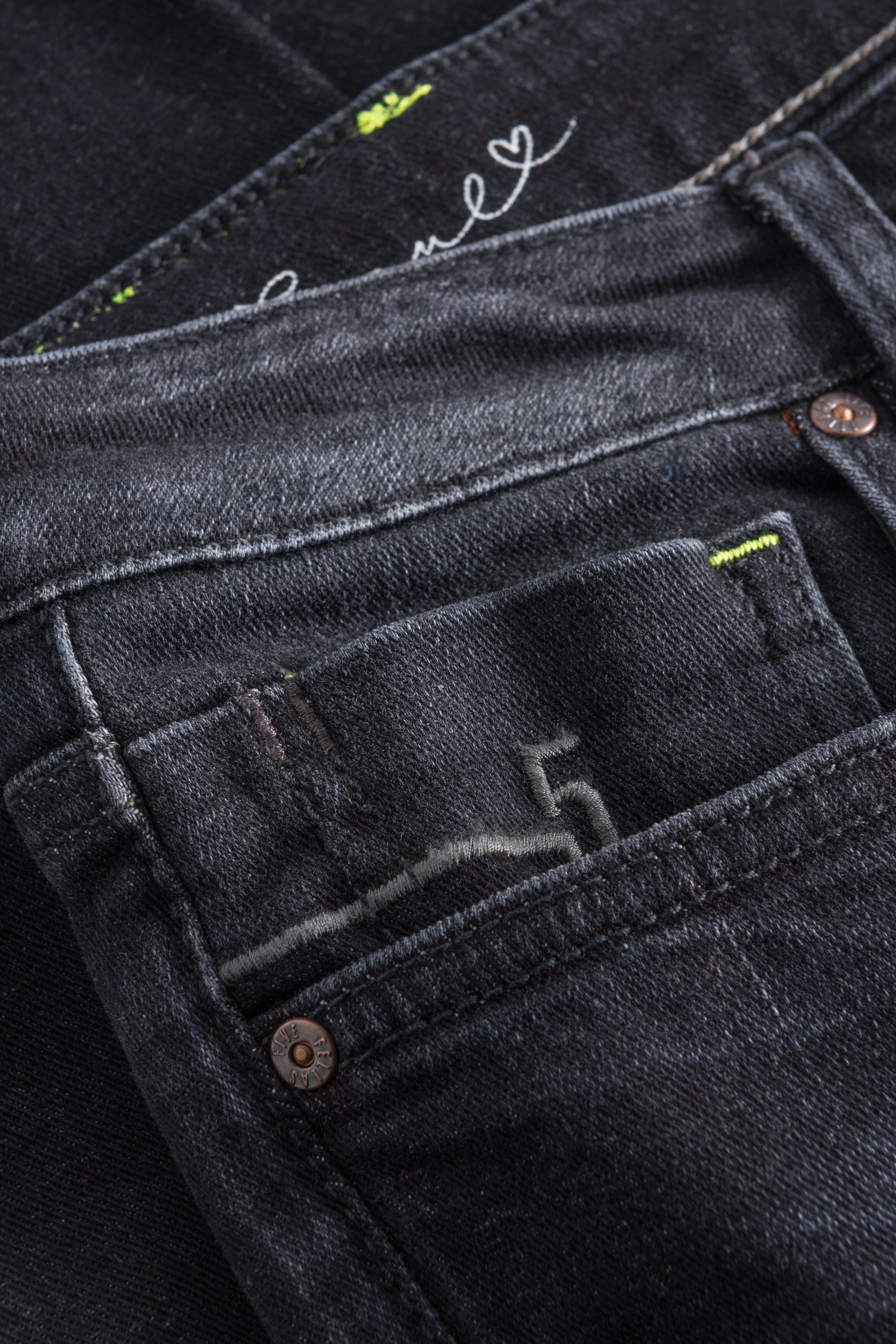 FIVE FELLAS Slim-fit-Jeans »GRACIA«, nachhaltig, Italien, Stretch, magic shape