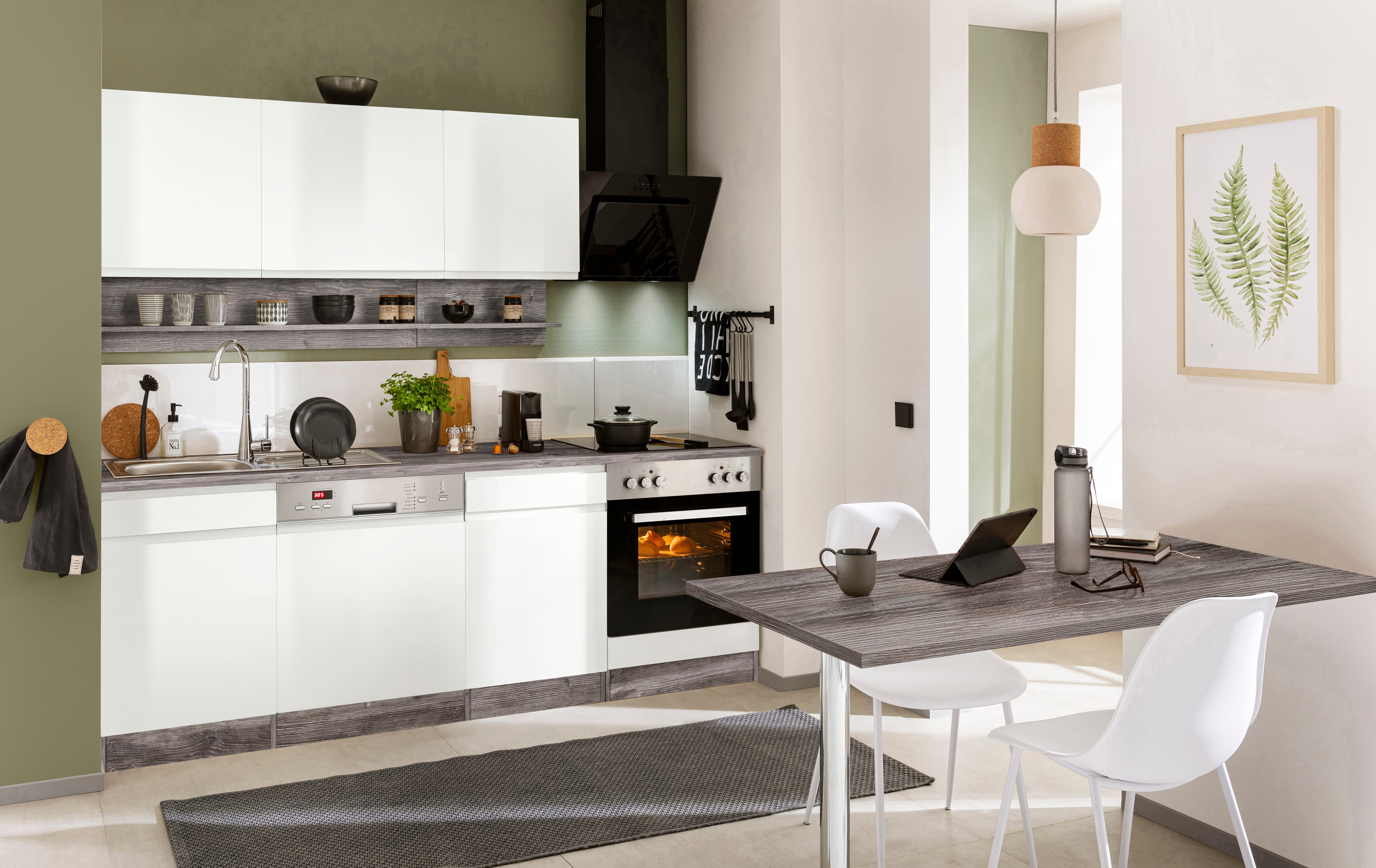 Thumbnail - KOCHSTATION Küchenzeile "KS-Virginia" Breite 220 cm, wahlweise mit oder ohne E-Geräte