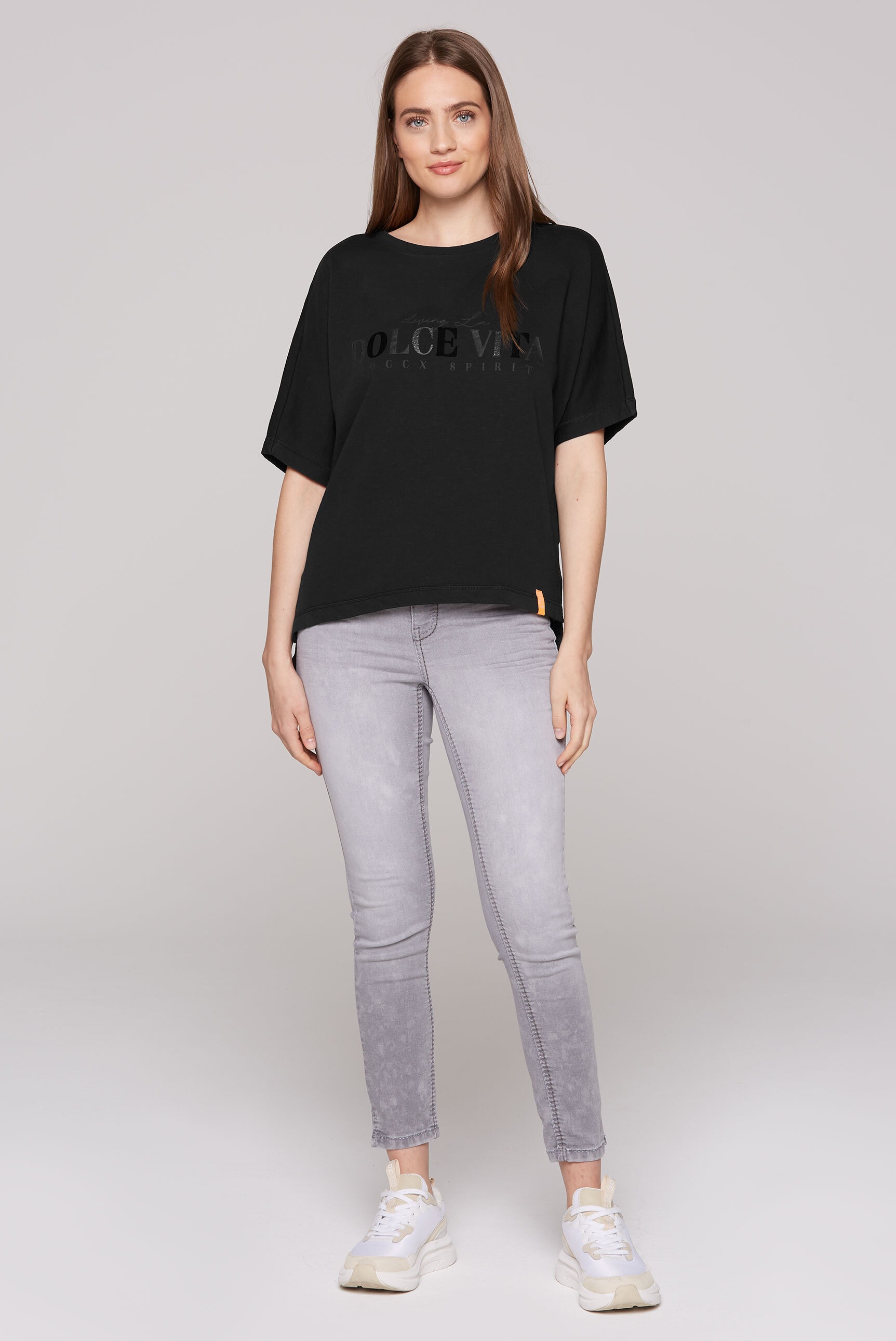 Thumbnail - SOCCX Sweater, mit Seitenschlitze