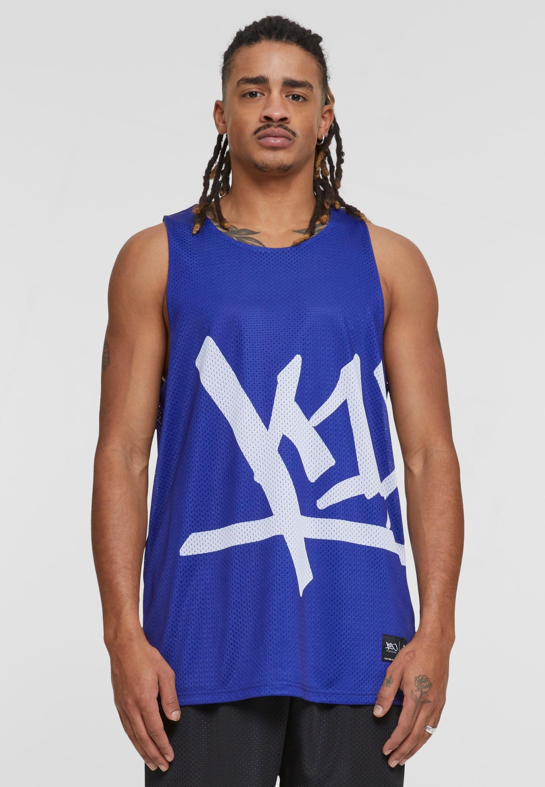 K1X Tanktop »K1X Herren KXM241-038-2 K1X Bl Mesh Jersey« 1 Stk. tlg.