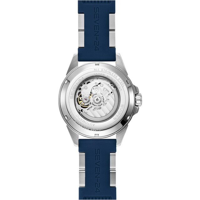 SEVEN-24 Automatikuhr »Seven-24 Star Denim Rubber, SV1259JS-03« online  kaufen | BAUR