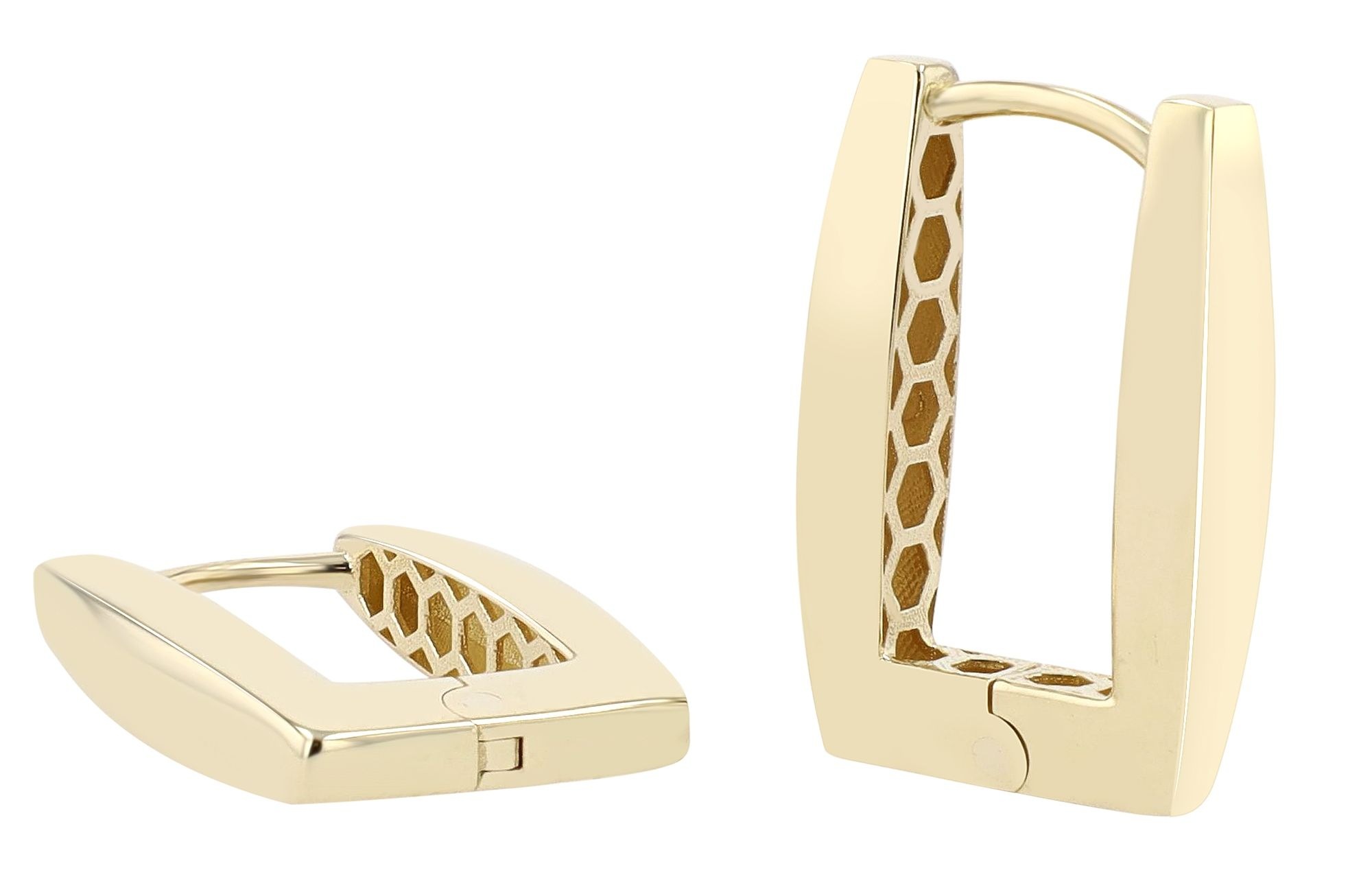 Adelia´s Klappcreolen »Damen Ohrringe – Klappcreole aus 333 Gold« Ein kleines Geschenk mit großer Wirkung