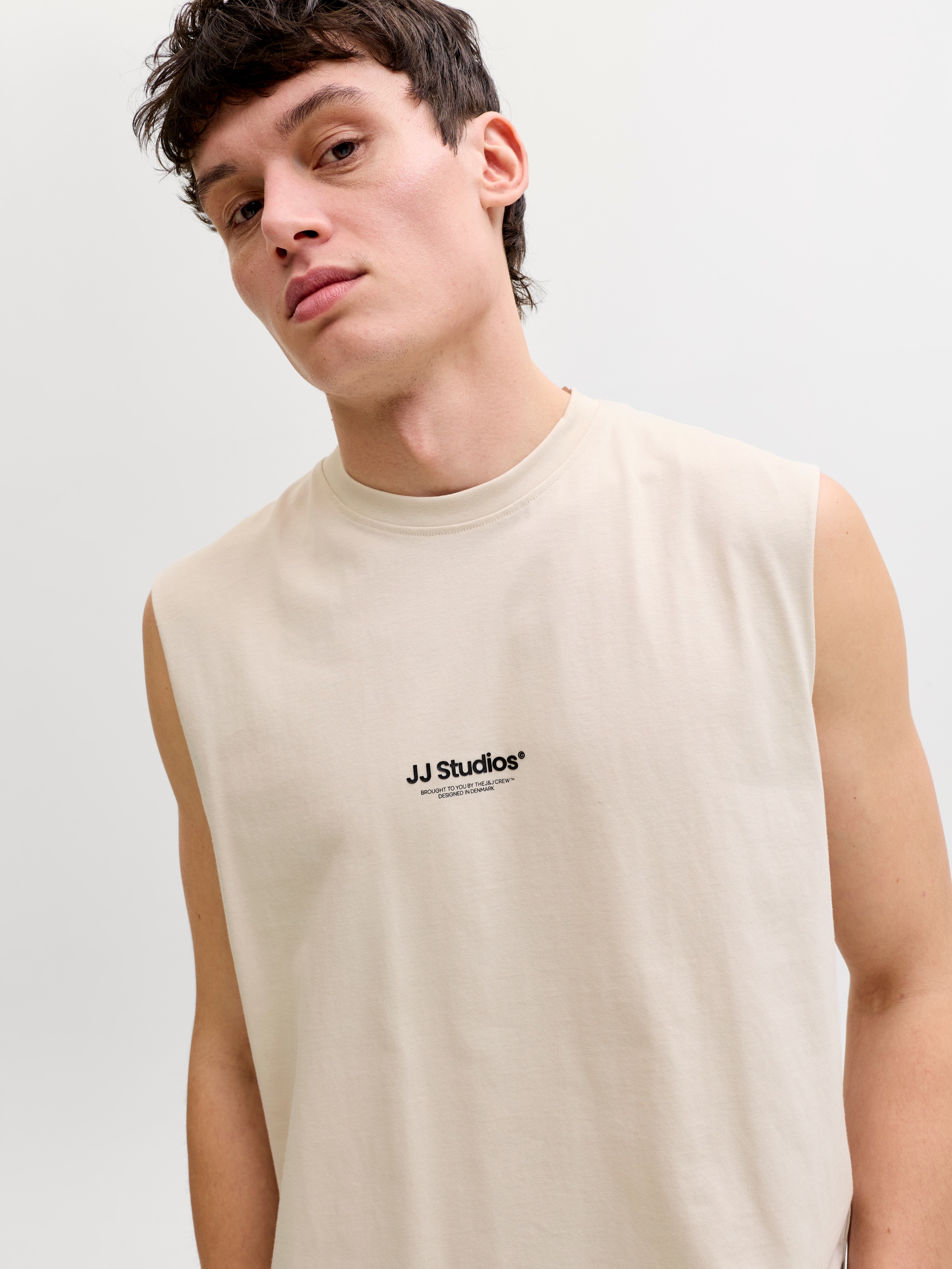 Jack & Jones Muscleshirt "JJESOHO SLEEVELESS TEE SN" mit Logobranding günstig online kaufen