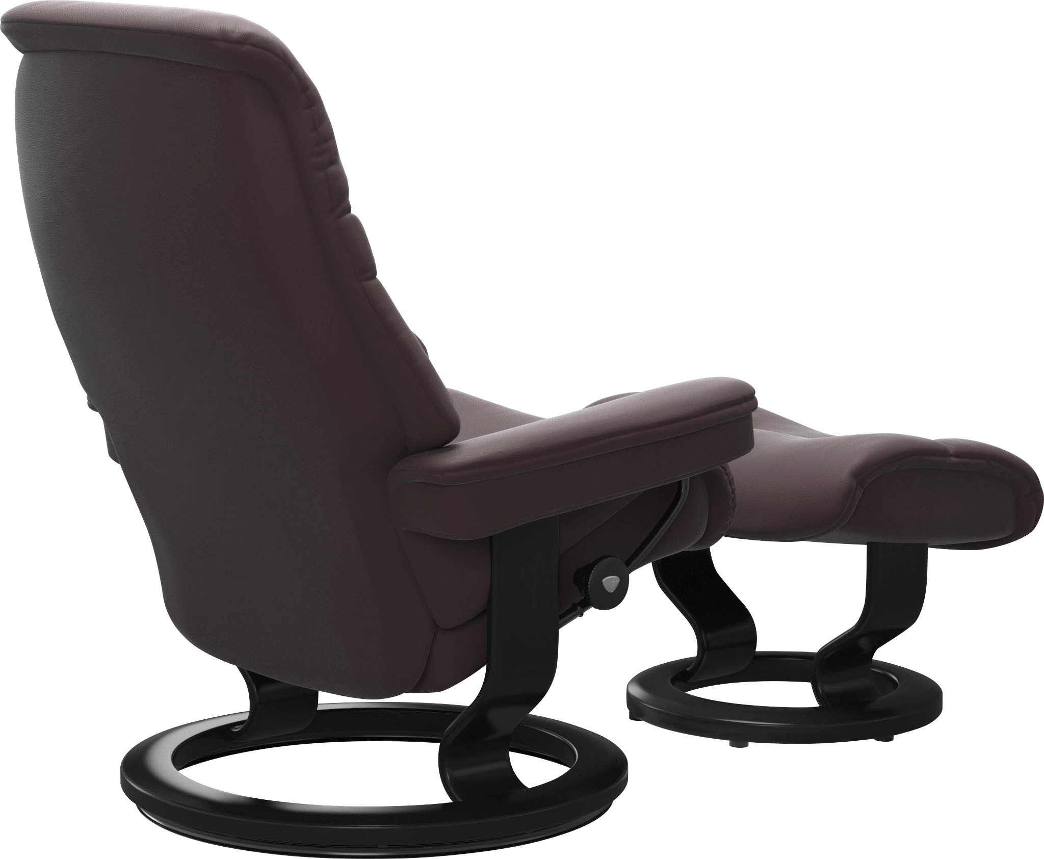 Thumbnail - Stressless Relaxsessel "Sunrise" Relaxsessel mit Hocker, mit Classic Base, Größe S, Gestell Schwarz