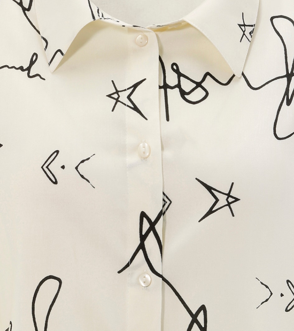 Aniston SELECTED Hemdbluse, mit modisch stilvollen All-over-Print