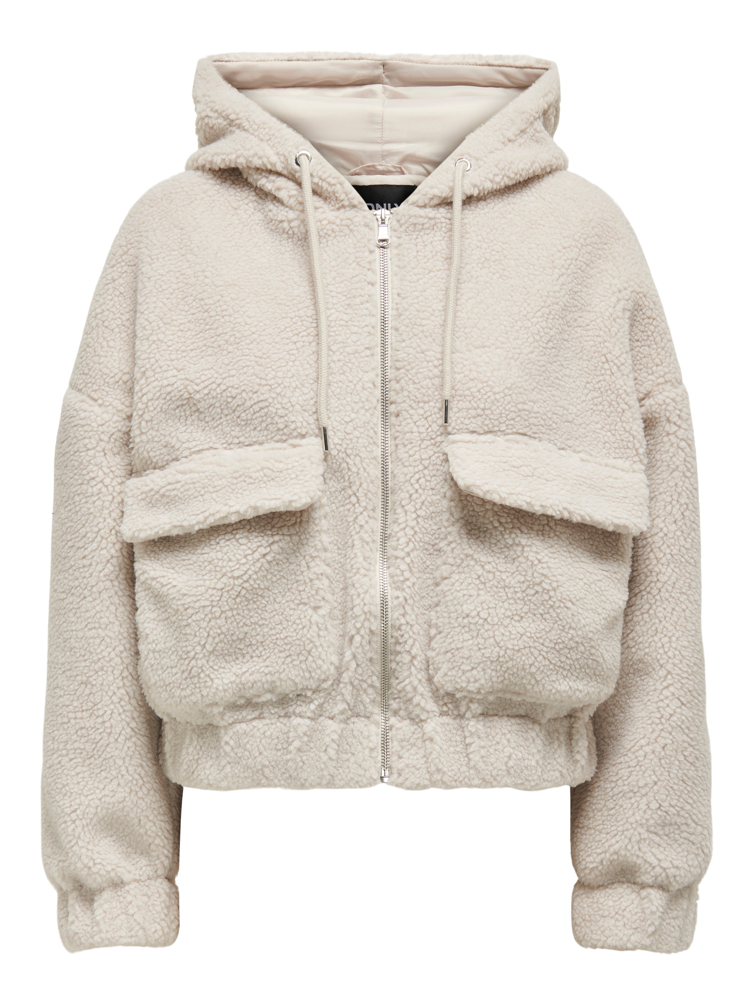 ONLY Kapuzenplüschjacke "ONLTANJA TEDDY HOOD JACKET OTW NOOS" mit Kapuze Ku günstig online kaufen