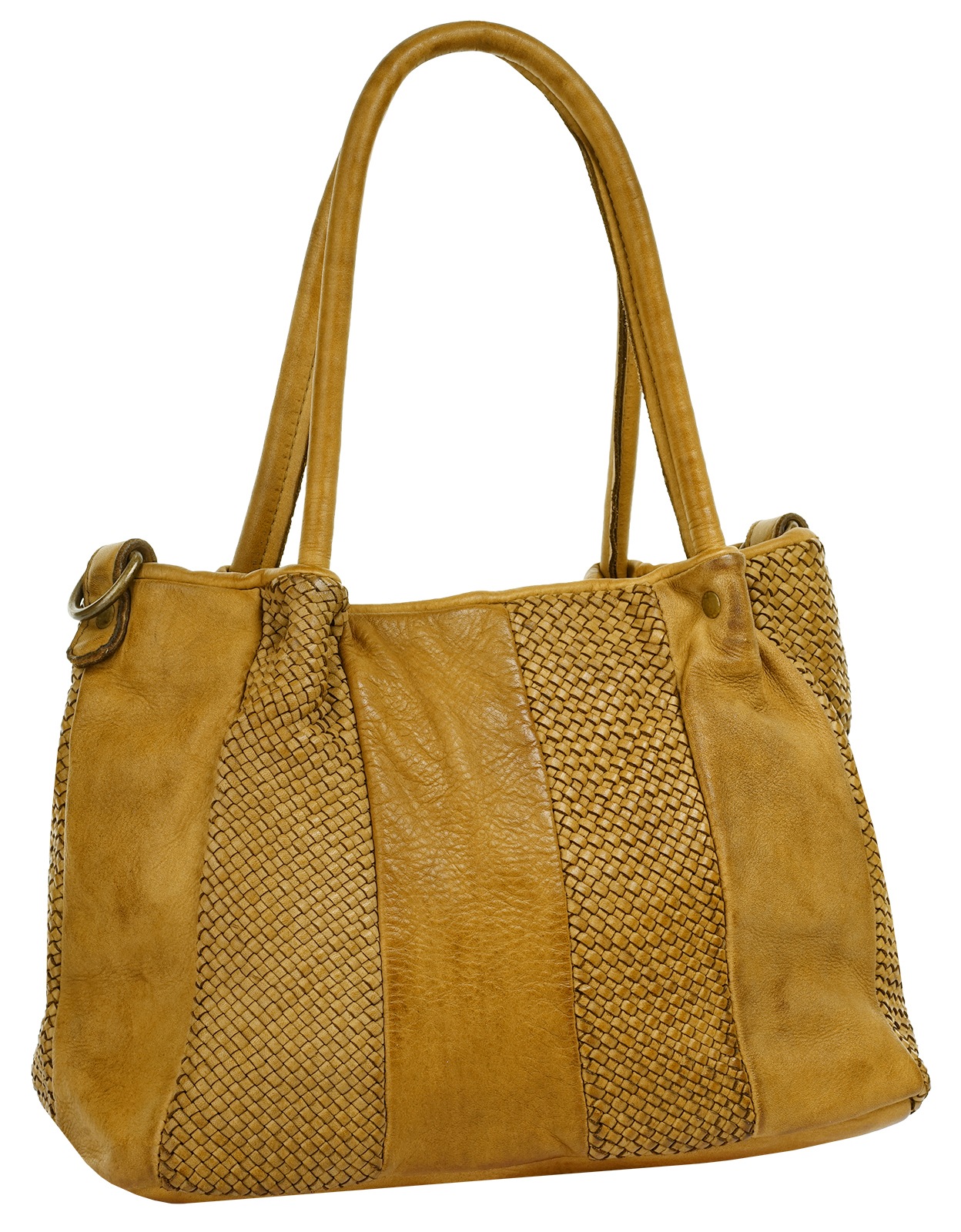 Samantha Look Shopper, echt Leder, Made in Italy