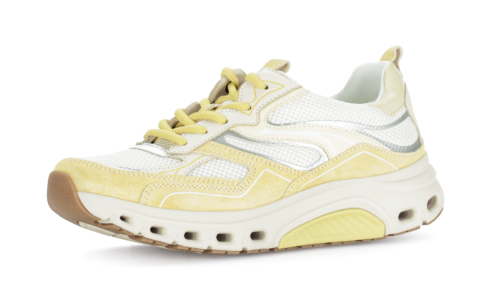 Gabor Rollingsoft Keilsneaker, Freizeitschuh, Halbschuh, Schnürschuh mit we günstig online kaufen