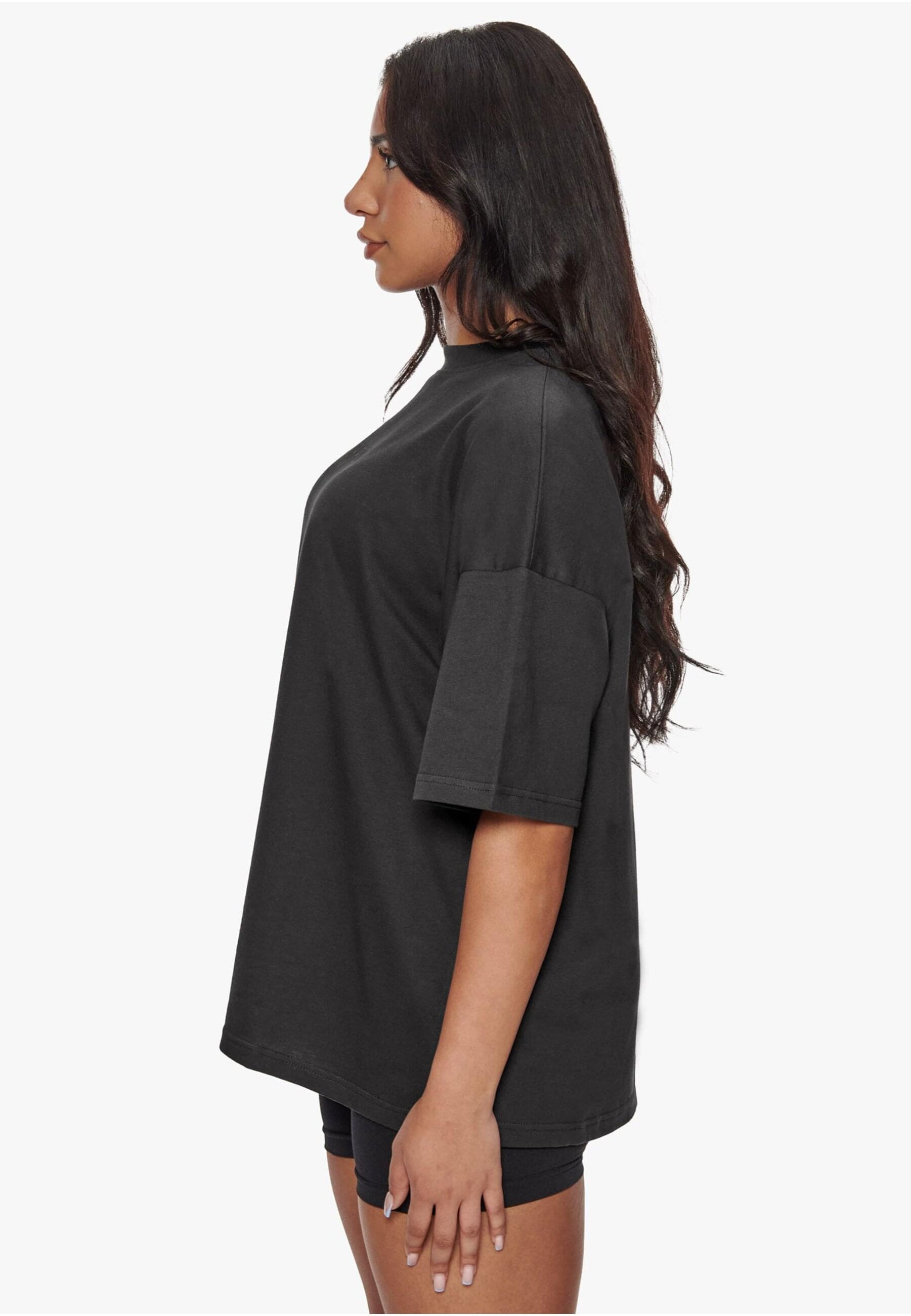 Dropsize T-Shirt »Dropsize Damen Heavy MIDDLE HD Print T-Shirt«, (1 tlg.)