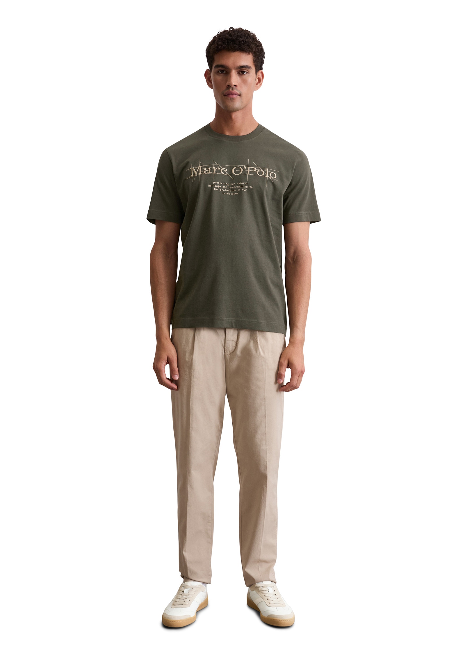 Marc O'Polo T-Shirt »aus reiner Bio-Baumwolle«