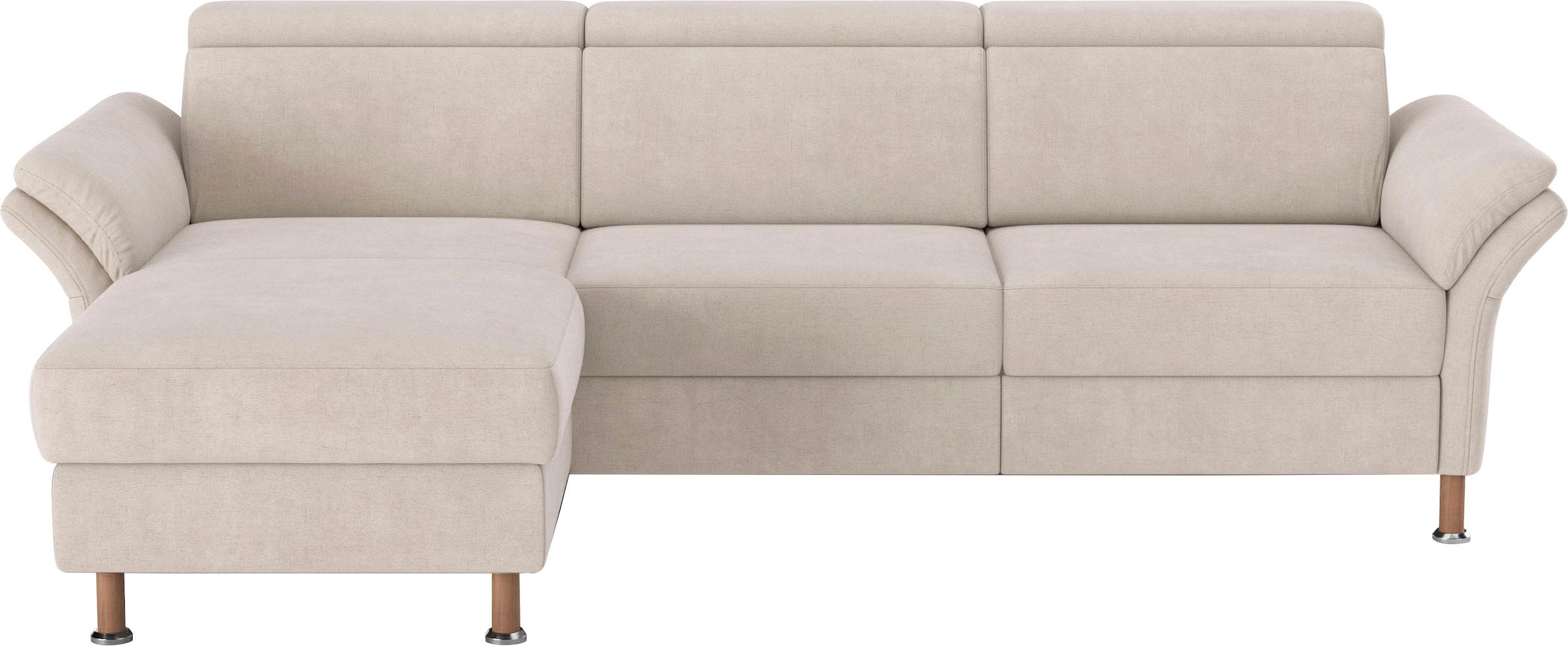 OTTO home Ecksofa "Calypso L-Form" mit motorischen Funktionen im Sofa und Recamiere