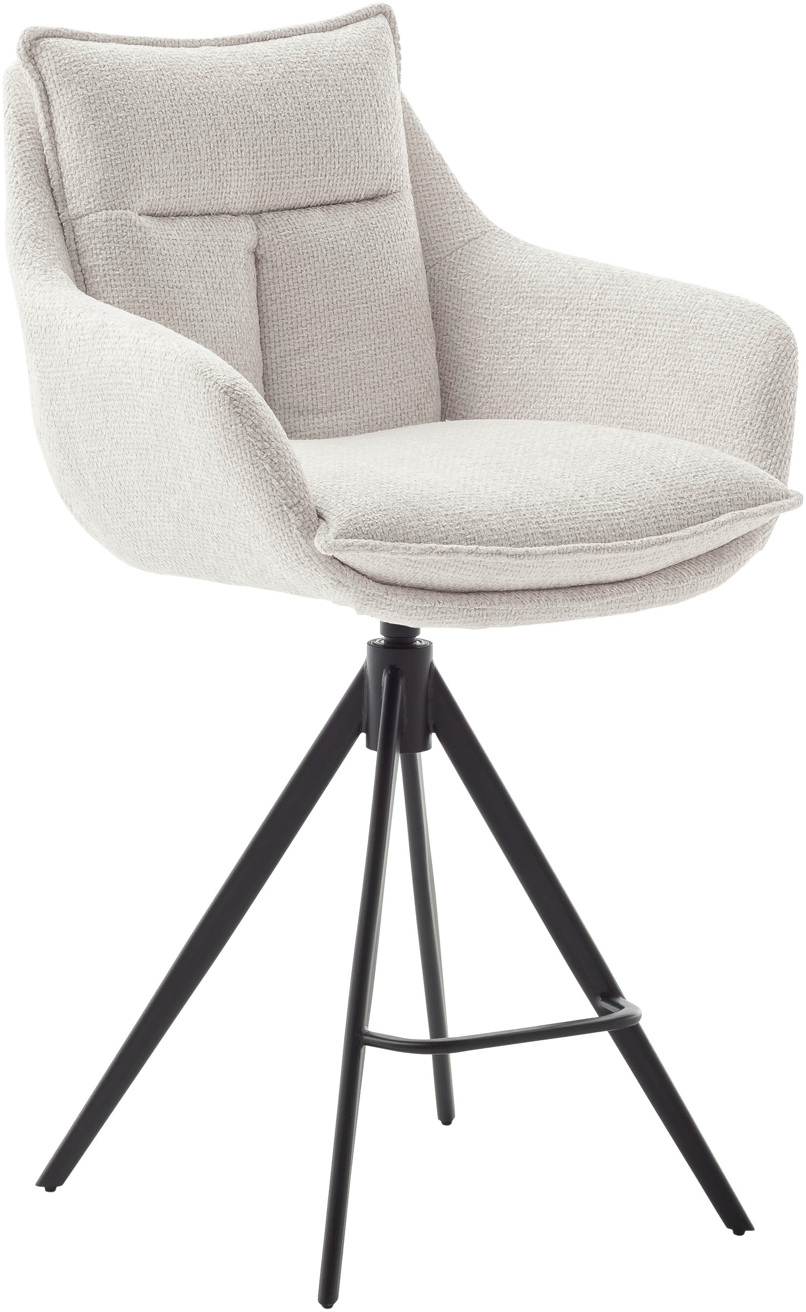 MCA furniture Bistrostuhl "Parker Tresenstuhl mit Armlehnen Tresenhocker" ( günstig online kaufen