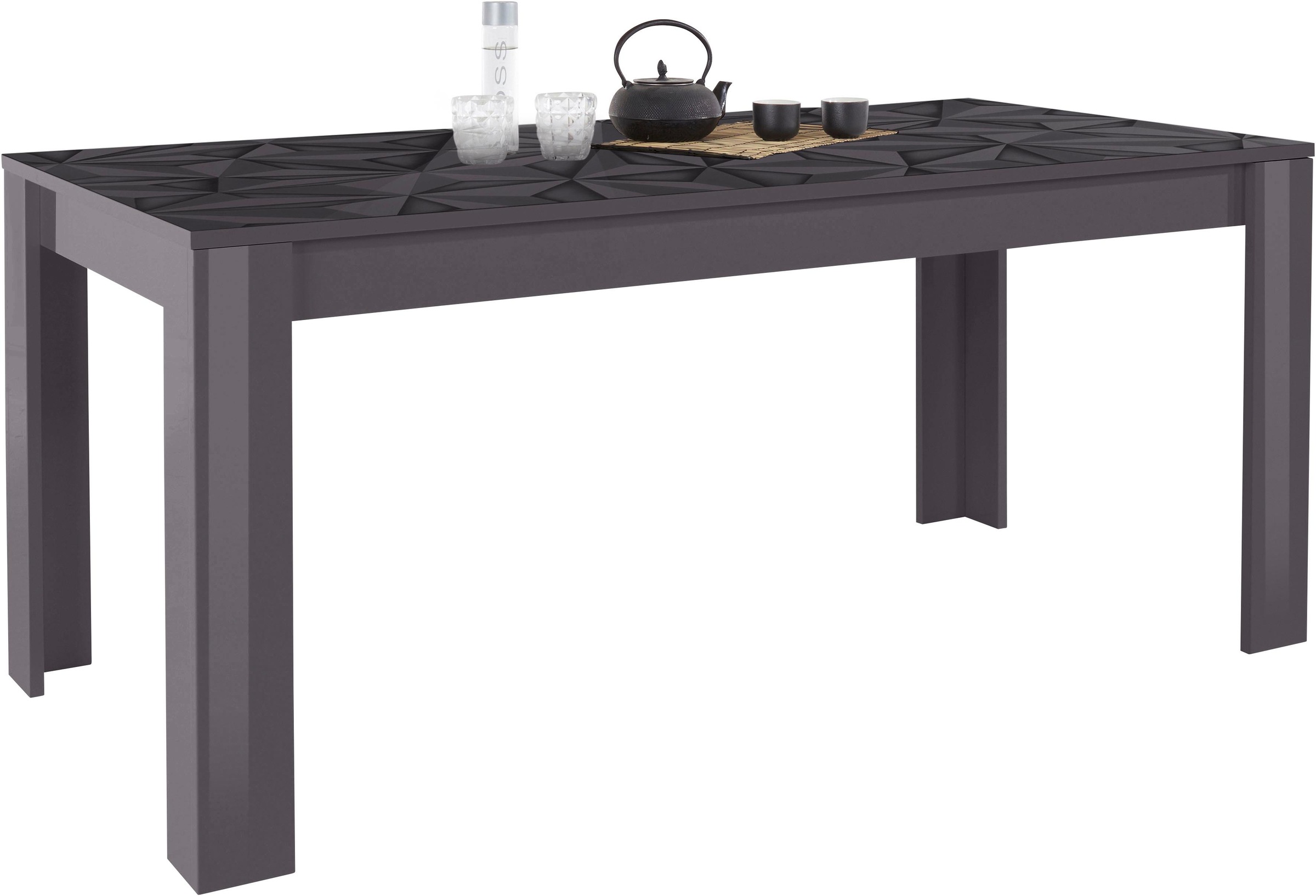 Home affaire Esstisch "Prisma 180x90 cm, Esszimmertisch, ausziehbar, erweit günstig online kaufen