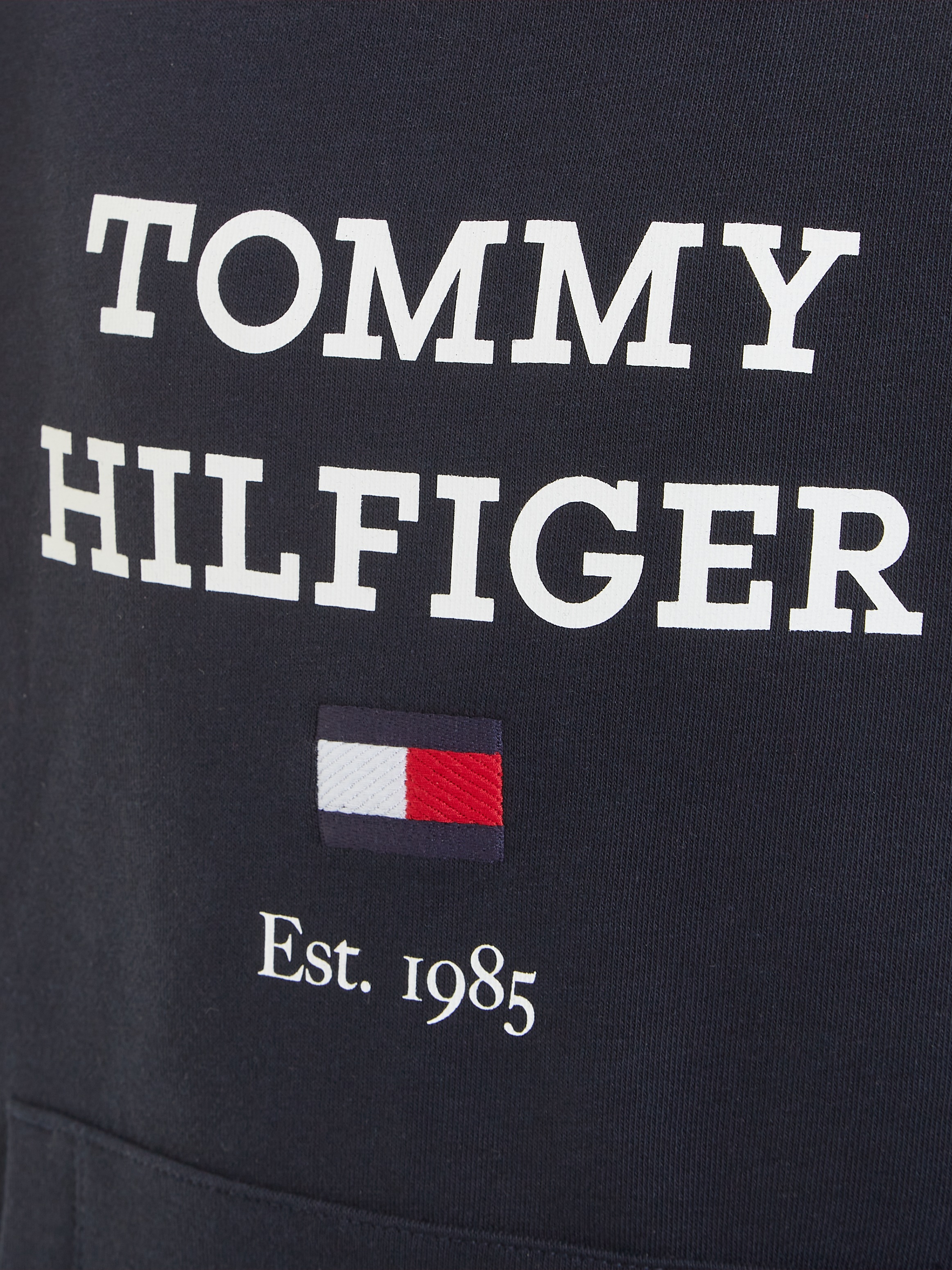 Tommy Hilfiger Kapuzensweatshirt »TH LOGO HOODIE SWEATSET«, (2 tlg.), mit  Markendetails online kaufen | BAUR