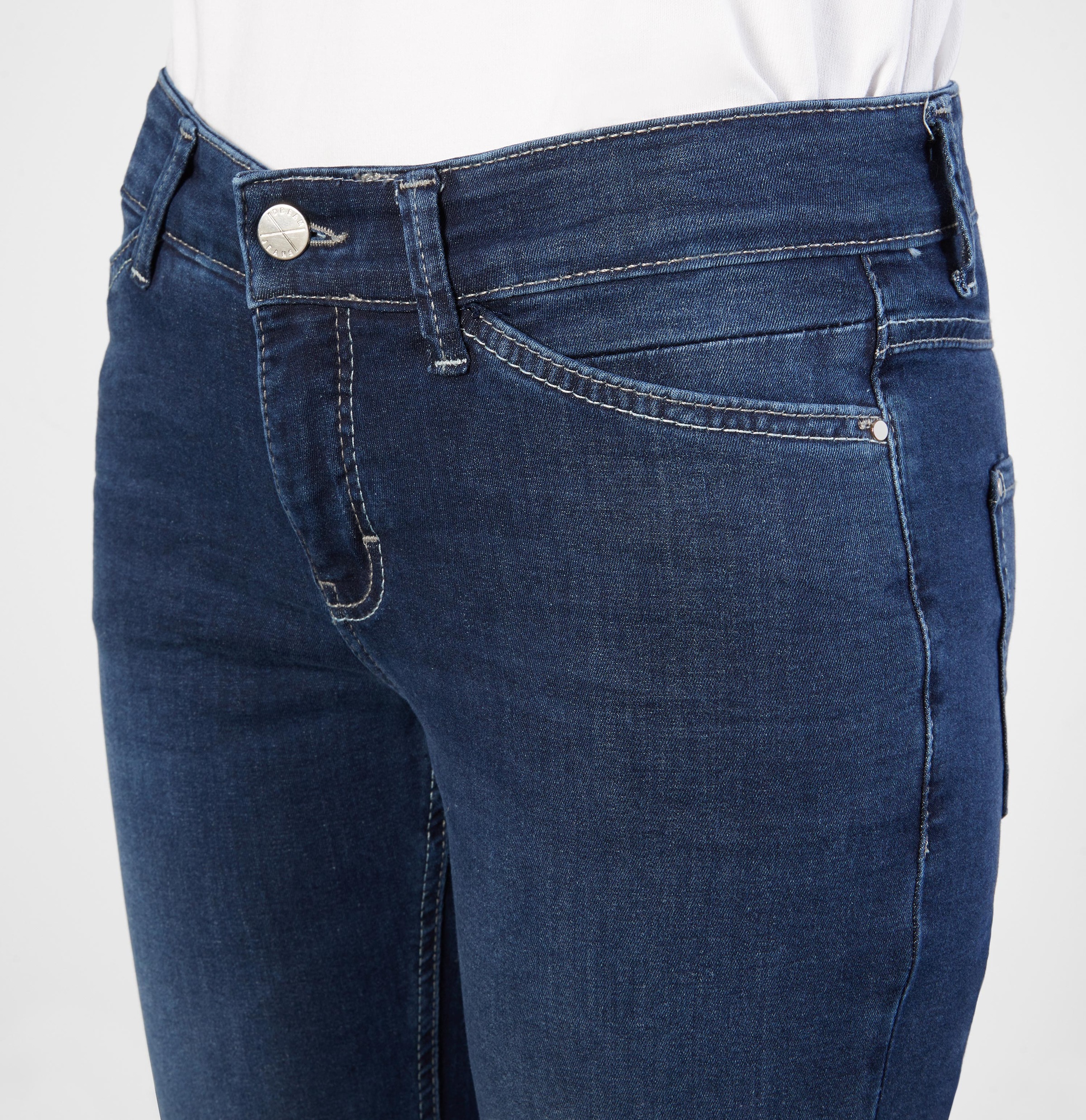 MAC 7/8-Jeans »Dream Chic«, verkürzte Form mit Reißverschluss