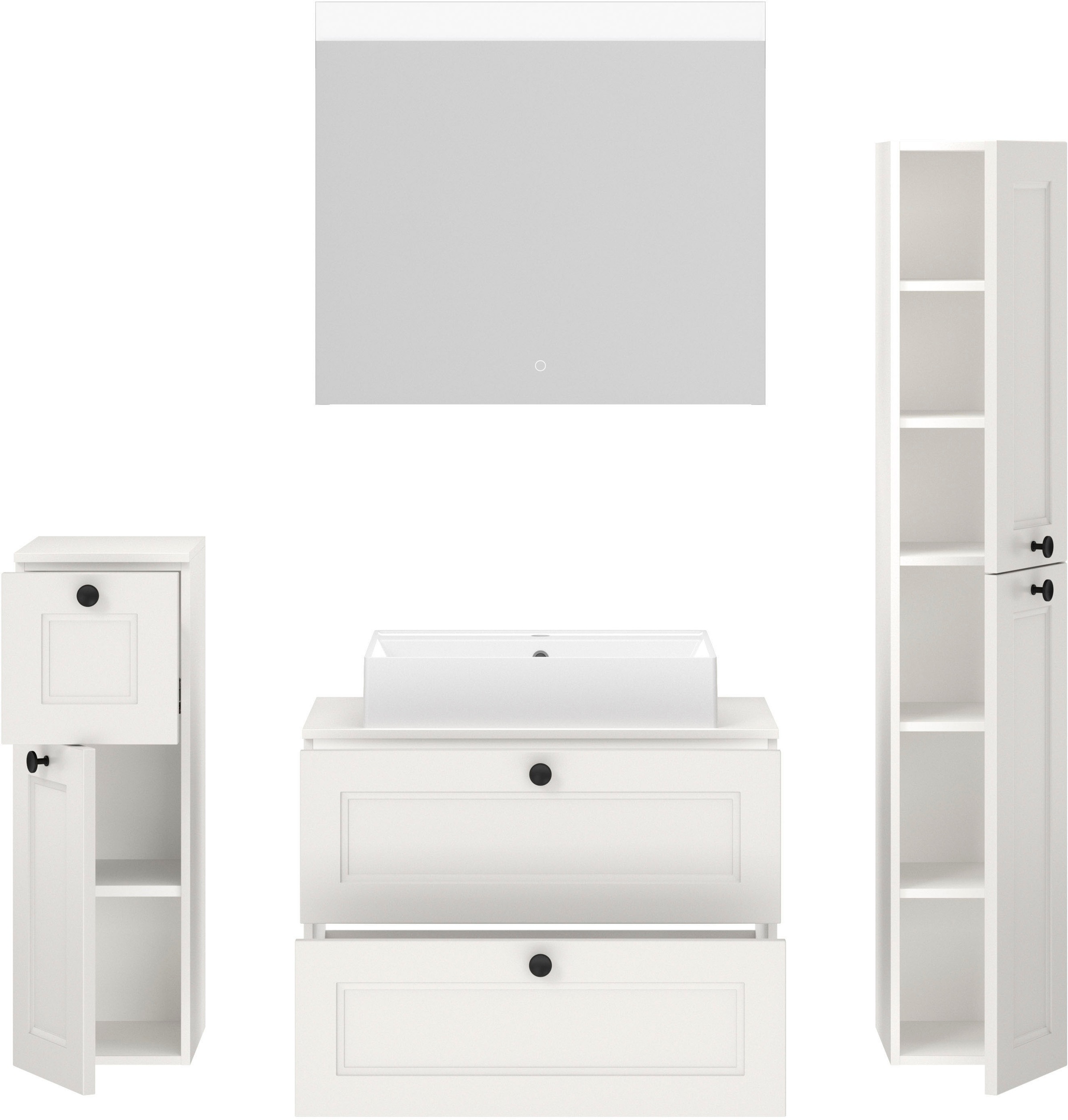 nobilia® Badmöbel-Set »Cascada«